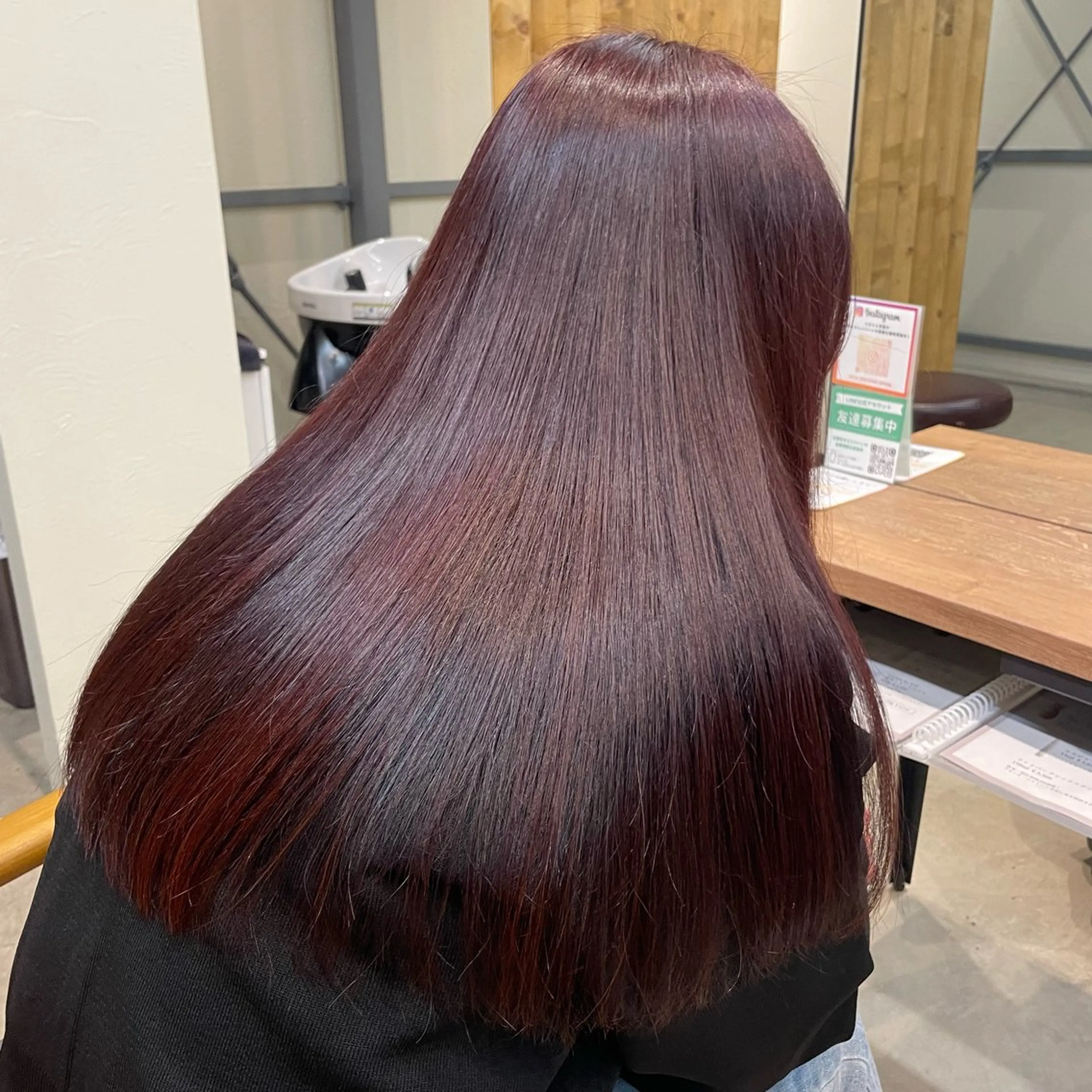 ロング I-FLAT 暮石悠菜のヘアスタイル