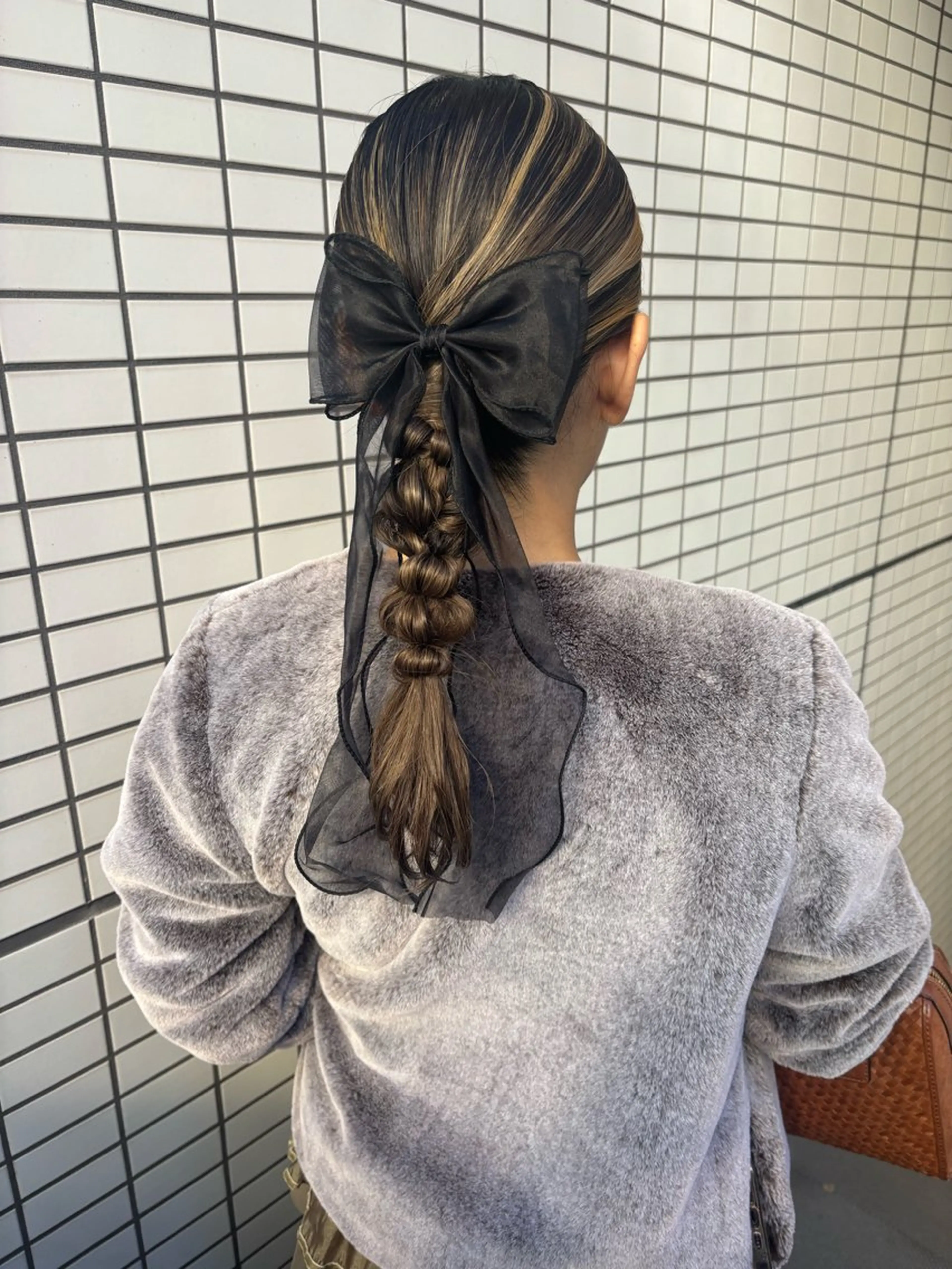 ヘアアレンジ ヘアセット ブリーチ透明感カラー /レイヤー👗しずかのヘアスタイル