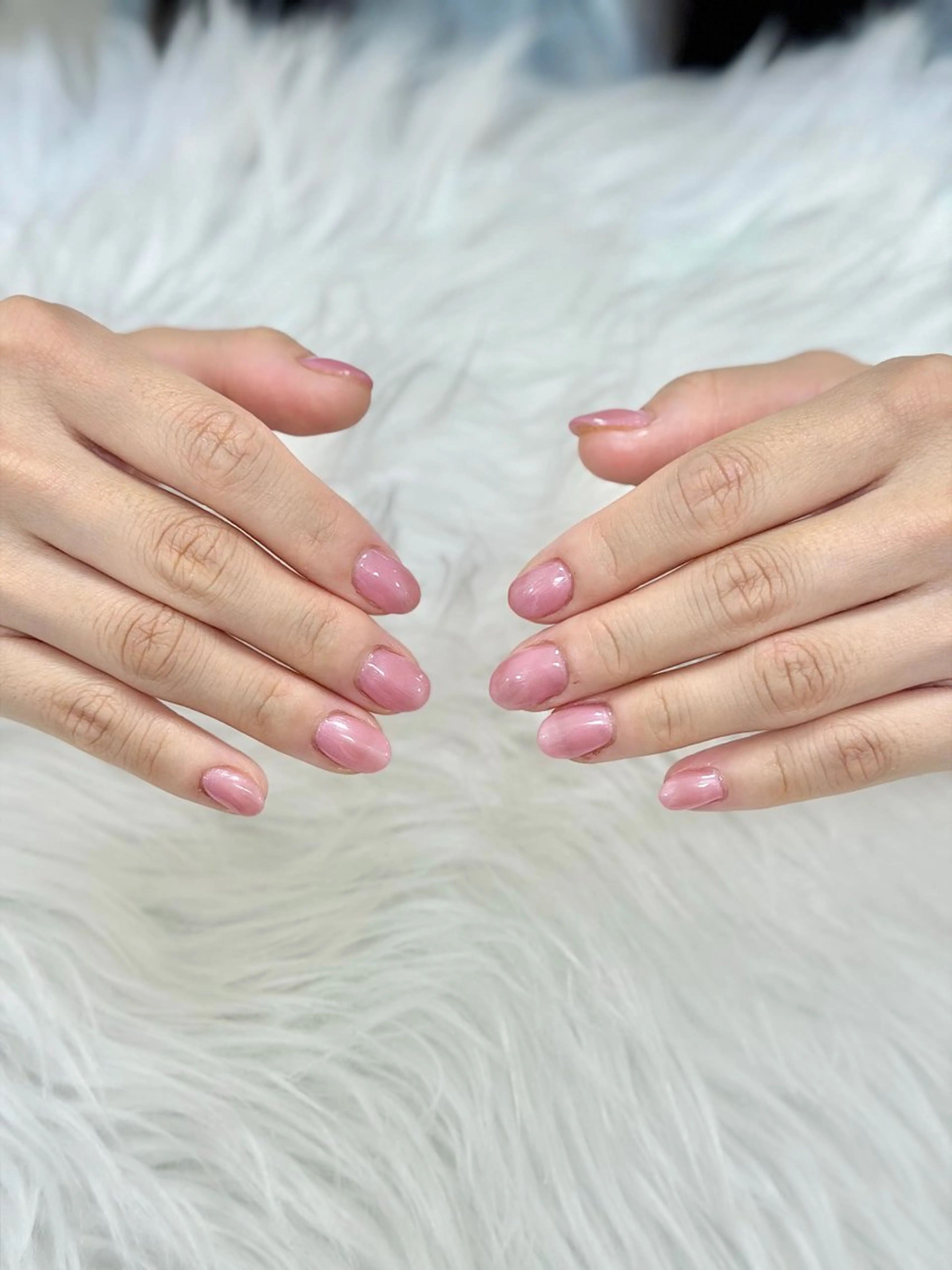 ネイル ワンカラーネイル ピンク ハンドネイル PROVE 彩華のネイルデザイン