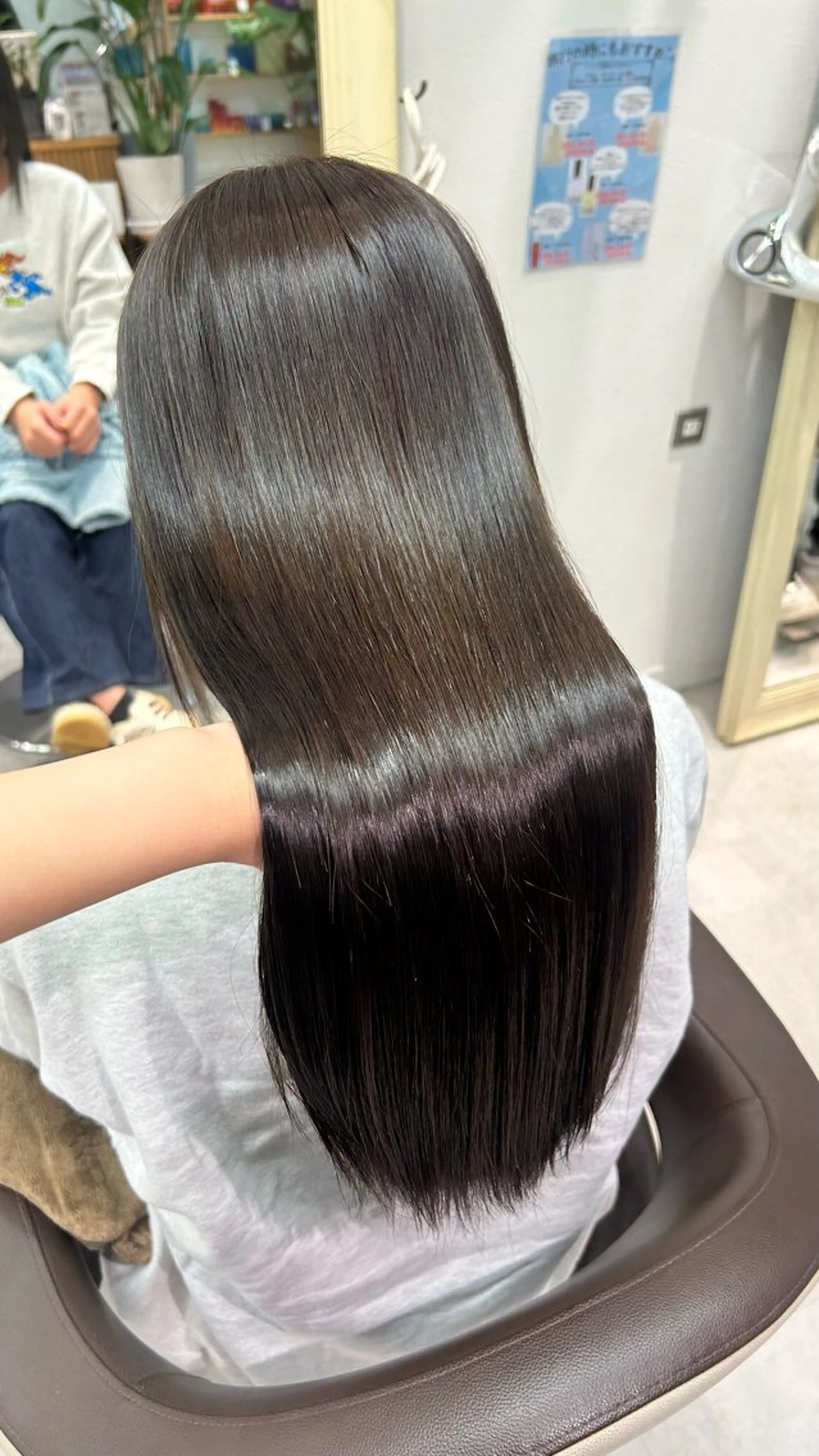 ロング 縮毛矯正 美髪矯正/表参道/ KAEDEのヘアスタイル