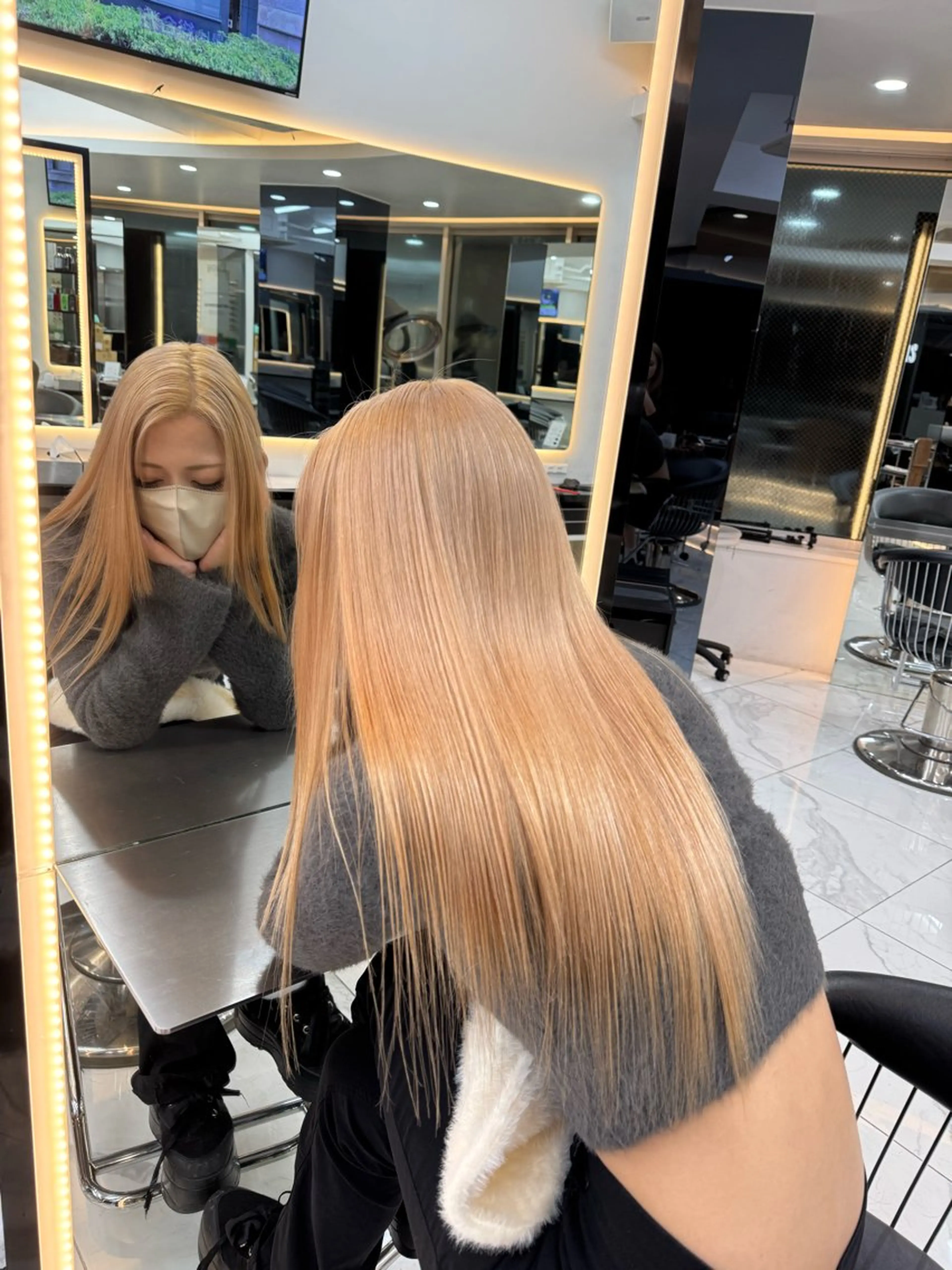 ロング カラー Lapis渋谷本店 Rikoのヘアスタイル