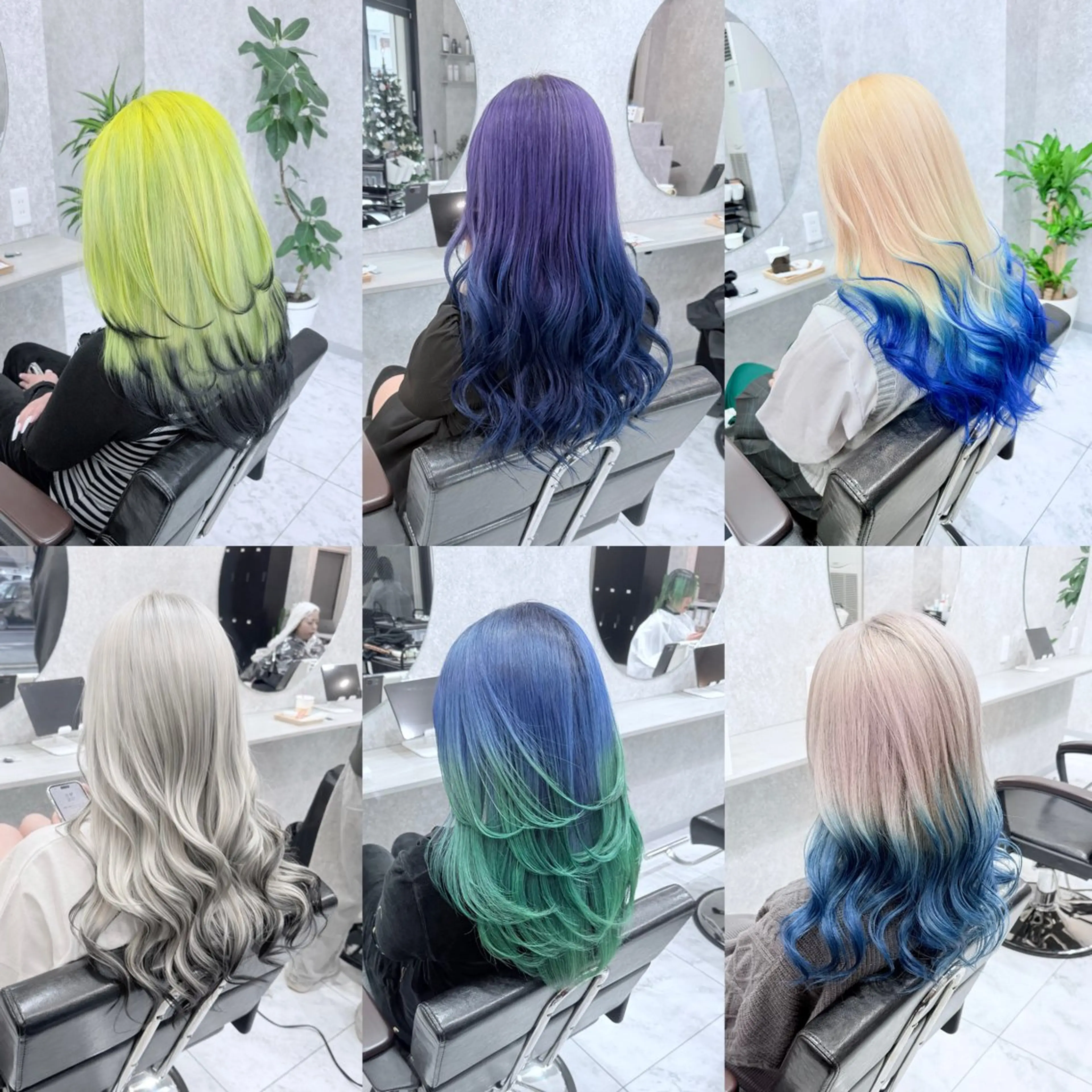 ロング カラー ブリーチ ケアブリーチ デザインカラー ダブルカラー ハイトーンカラー ヘアカラー 🌈派手髪ハイトーン 🌈鈴木亮太🌈のヘアスタイル