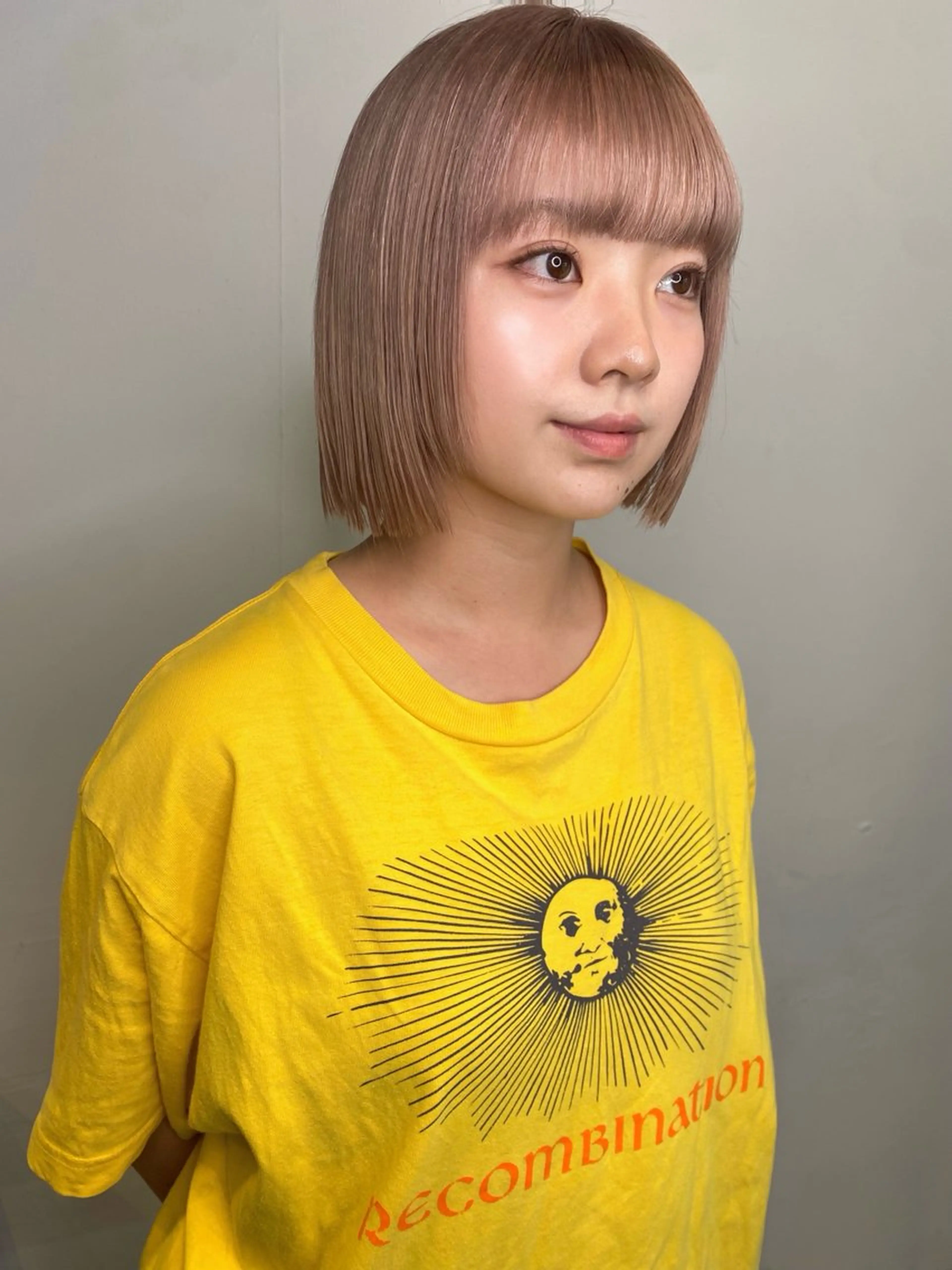 ミディアム カラー 透明感カラー/レイヤ ー🌙Honokaのヘアスタイル