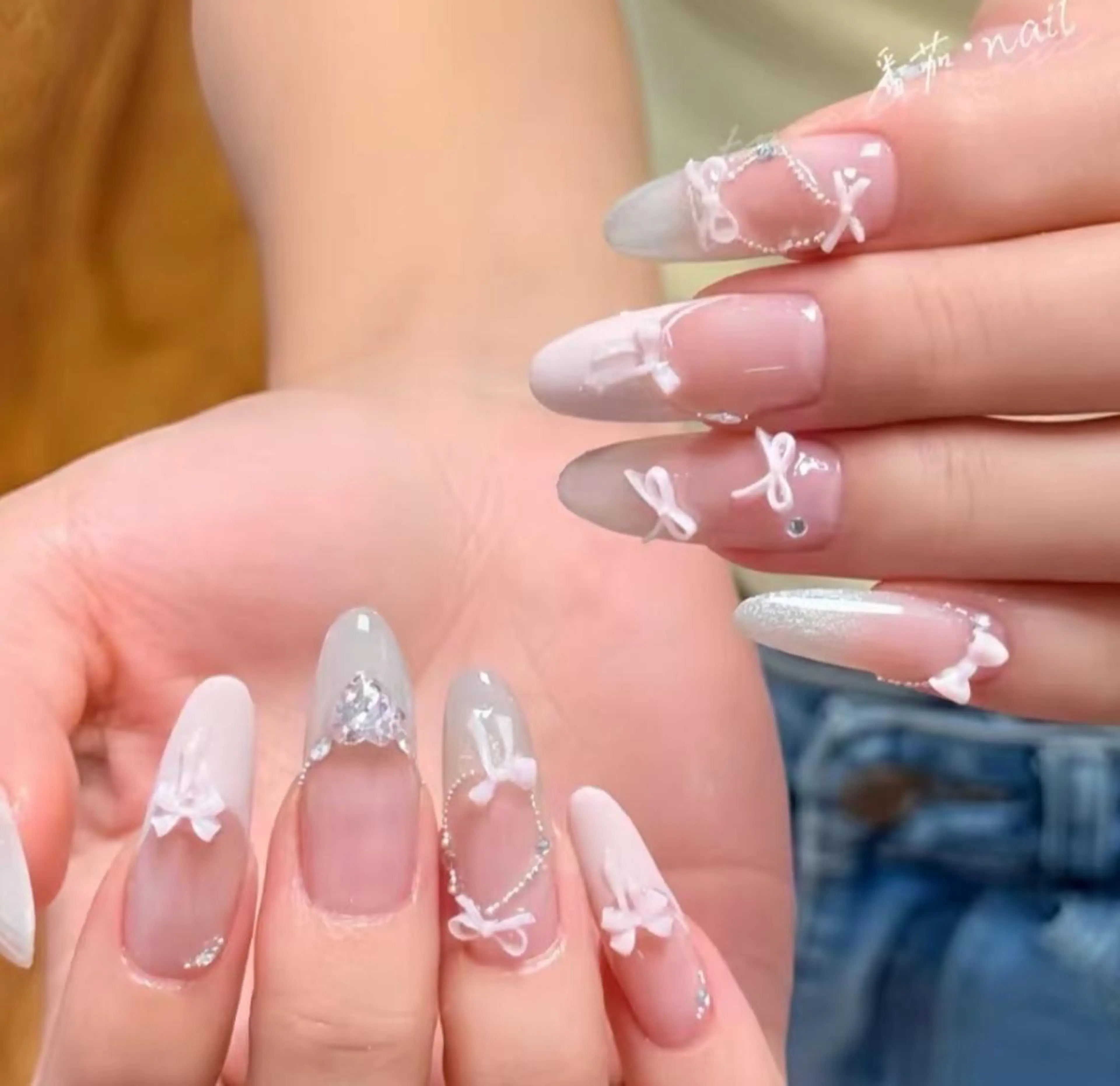 ネイル ハンドネイル ハンドケア 🍑 momo_nailのネイルデザイン