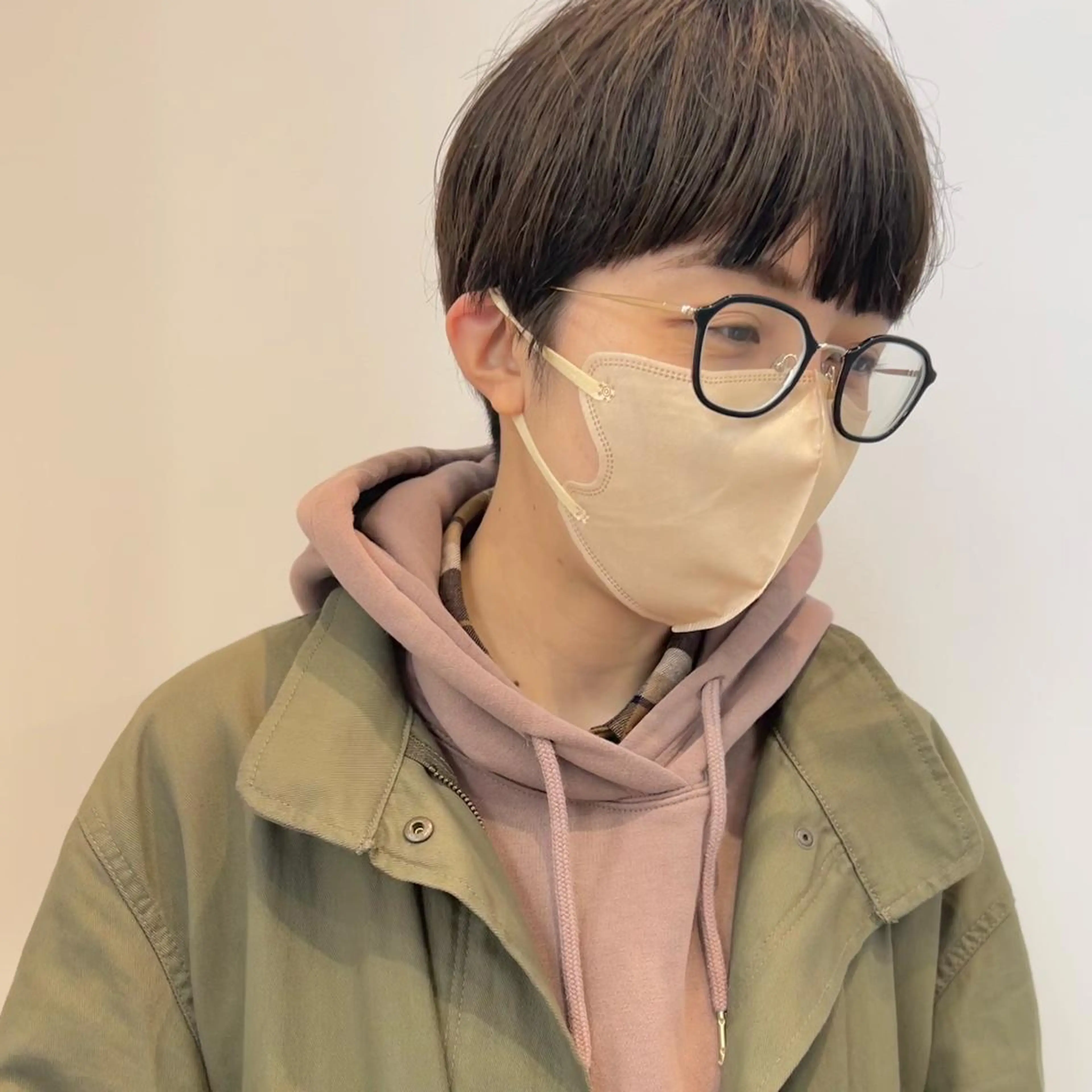 ショート カラー era shioriのヘアスタイル
