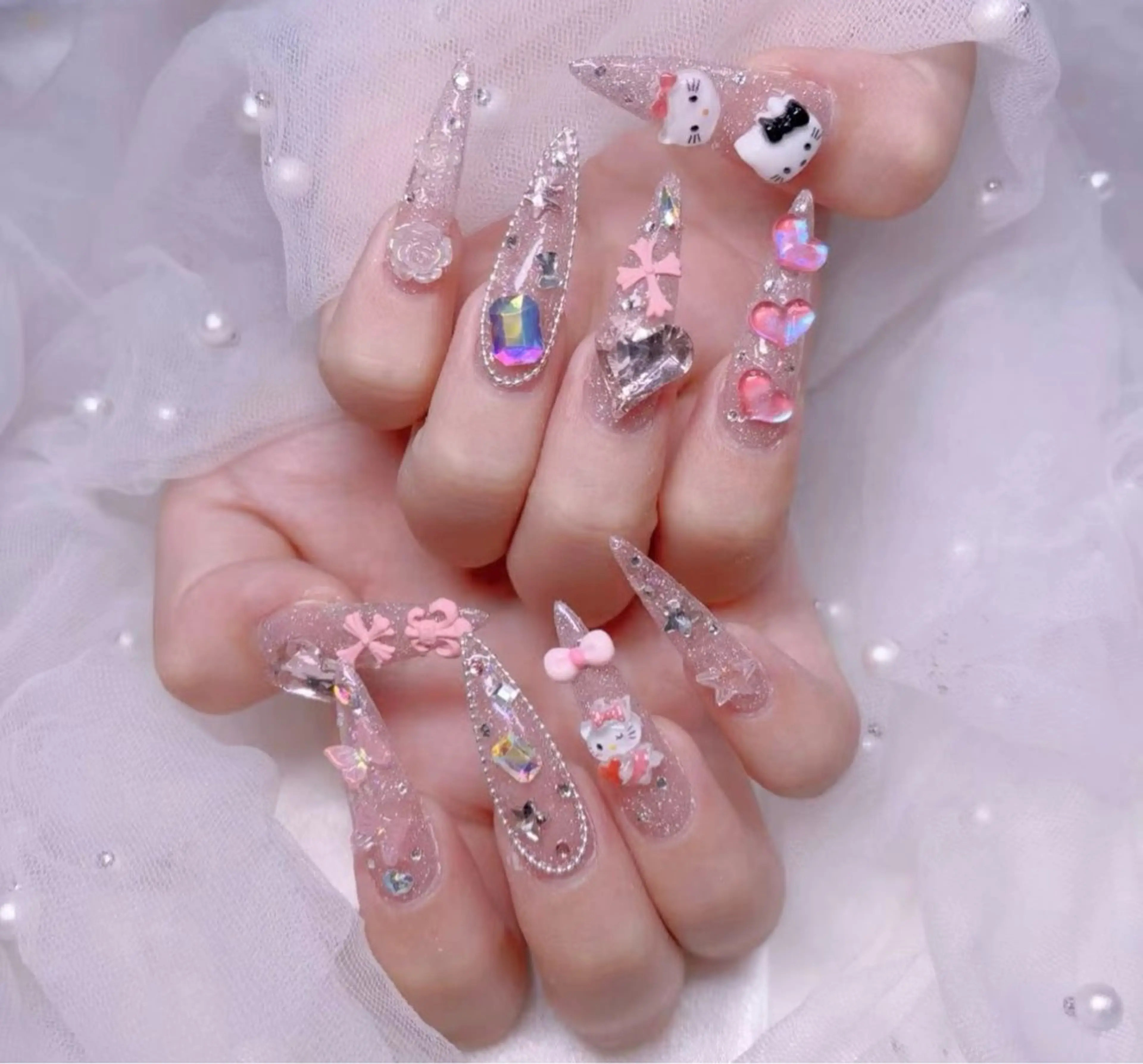 ネイル ハンドネイル ╹◡╹Mimoミモ Eye&Nailのマツエク・マツパデザイン