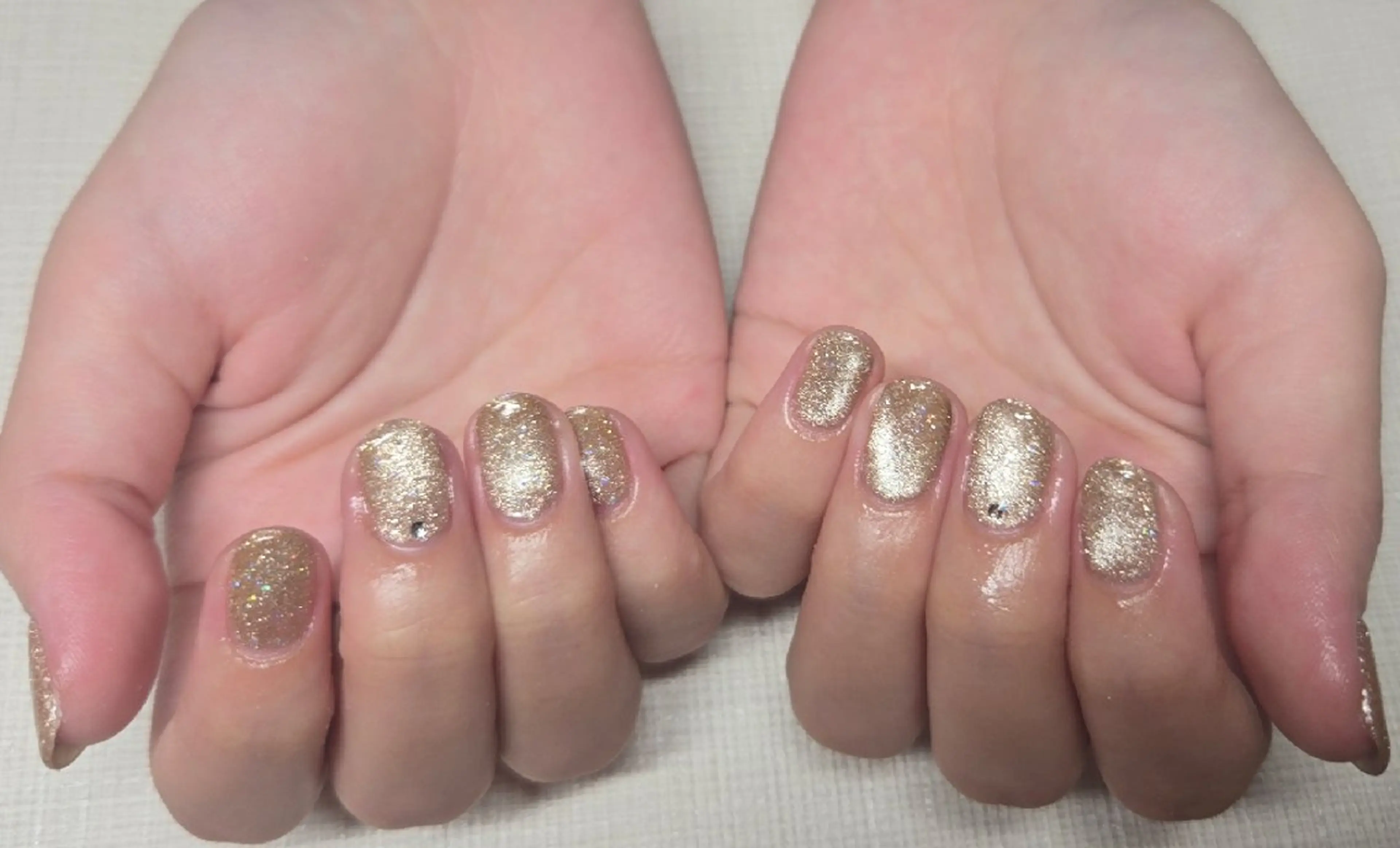 【自爪/オフなし】マグネットorミラーネイルの写真