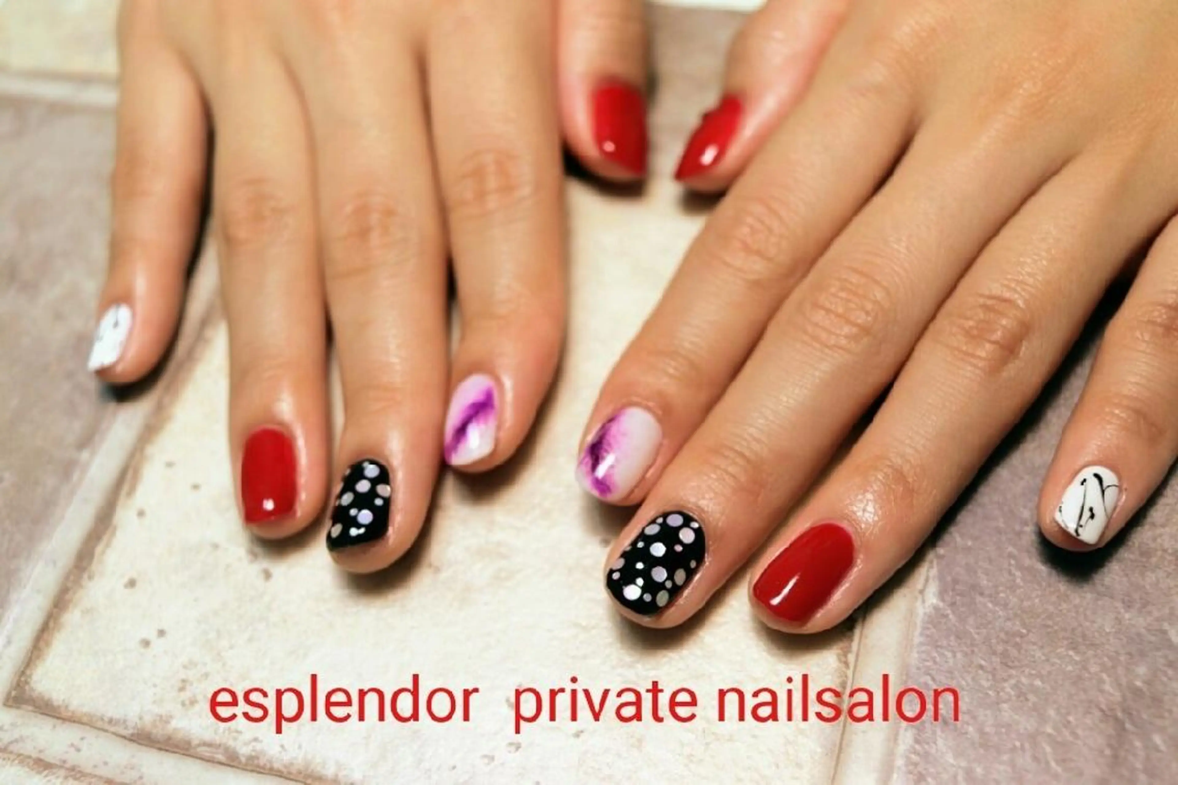 ネイル 持ち込み esplendor  小野寺のネイルデザイン