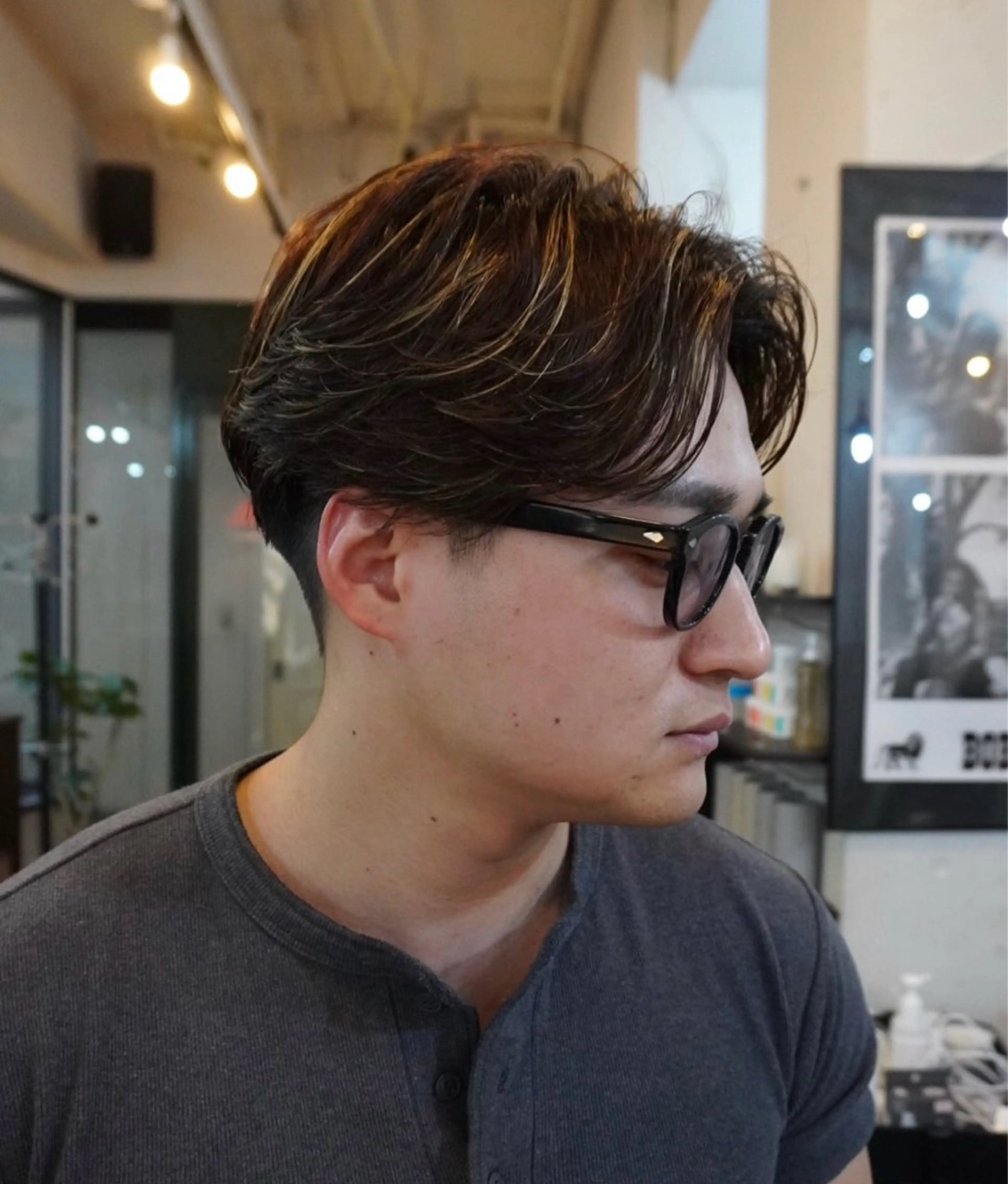 カラー パーマ メンズ カット ヘアカラー HRABRA ゆづきのヘアスタイル