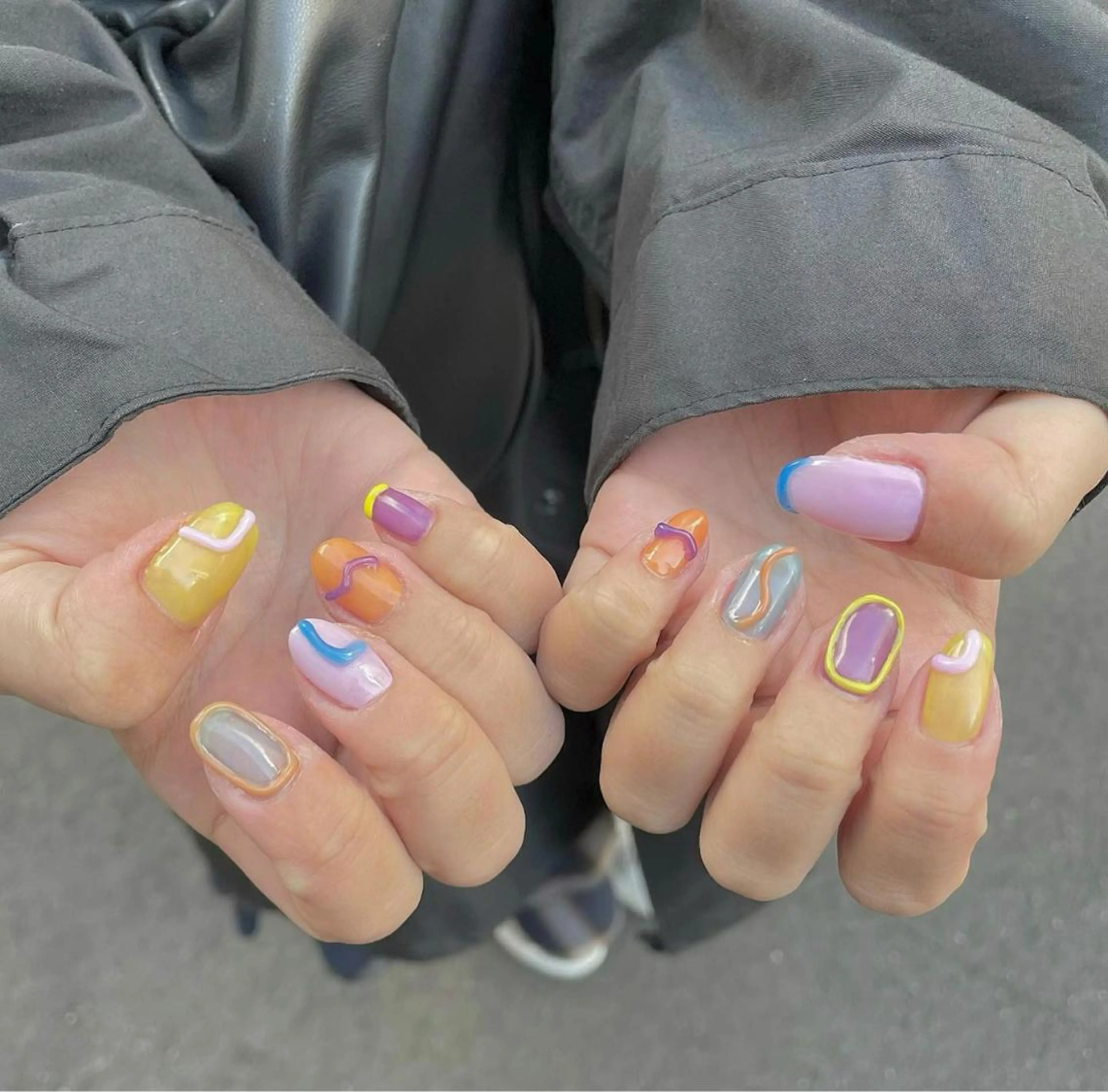 ネイル MAO ‪☆ 個性派 🪽のネイルデザイン