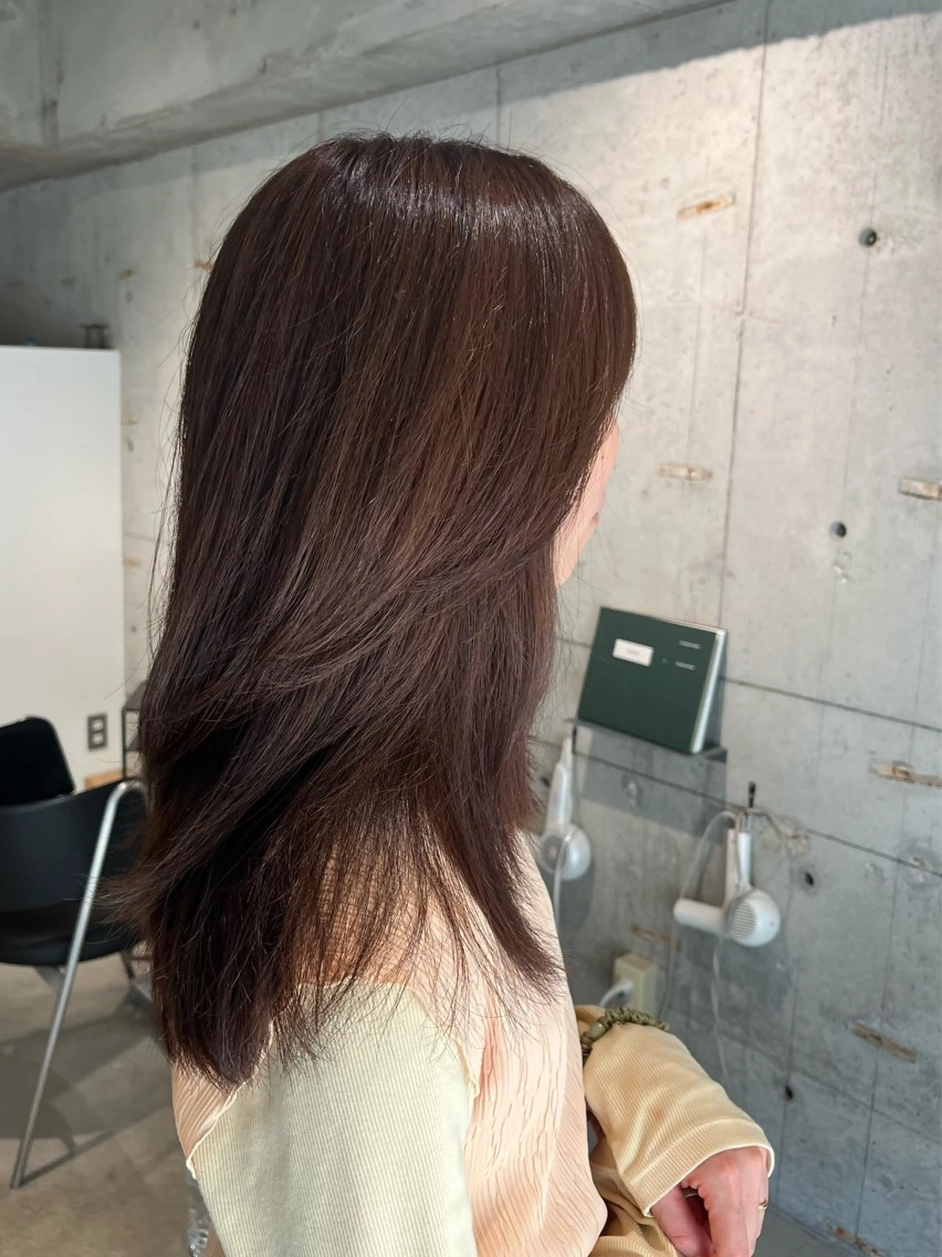 カラー ブラウンカラー 大下 寛人のヘアスタイル
