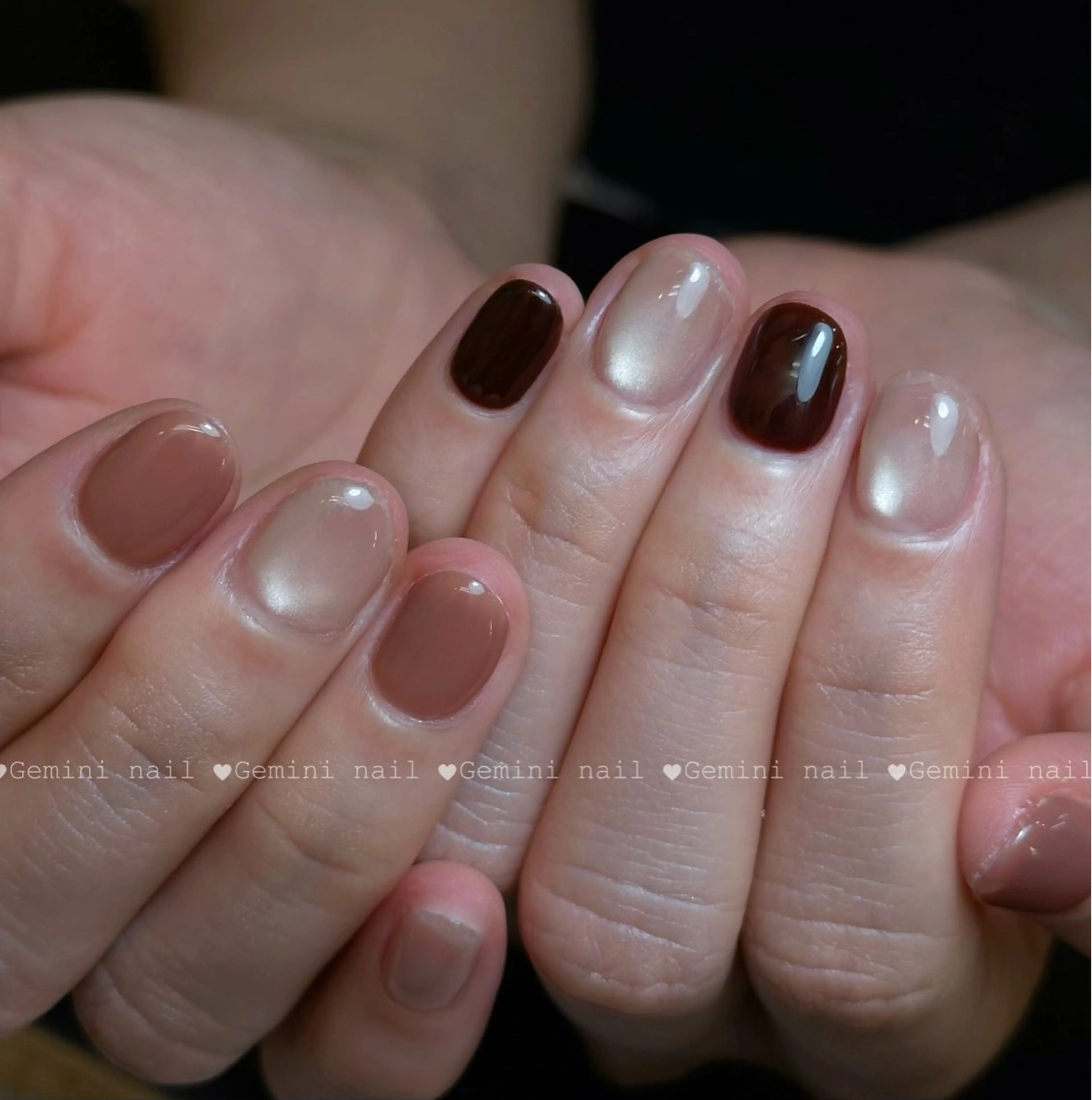 ネイル ハンドネイル Gemini nailのネイルデザイン