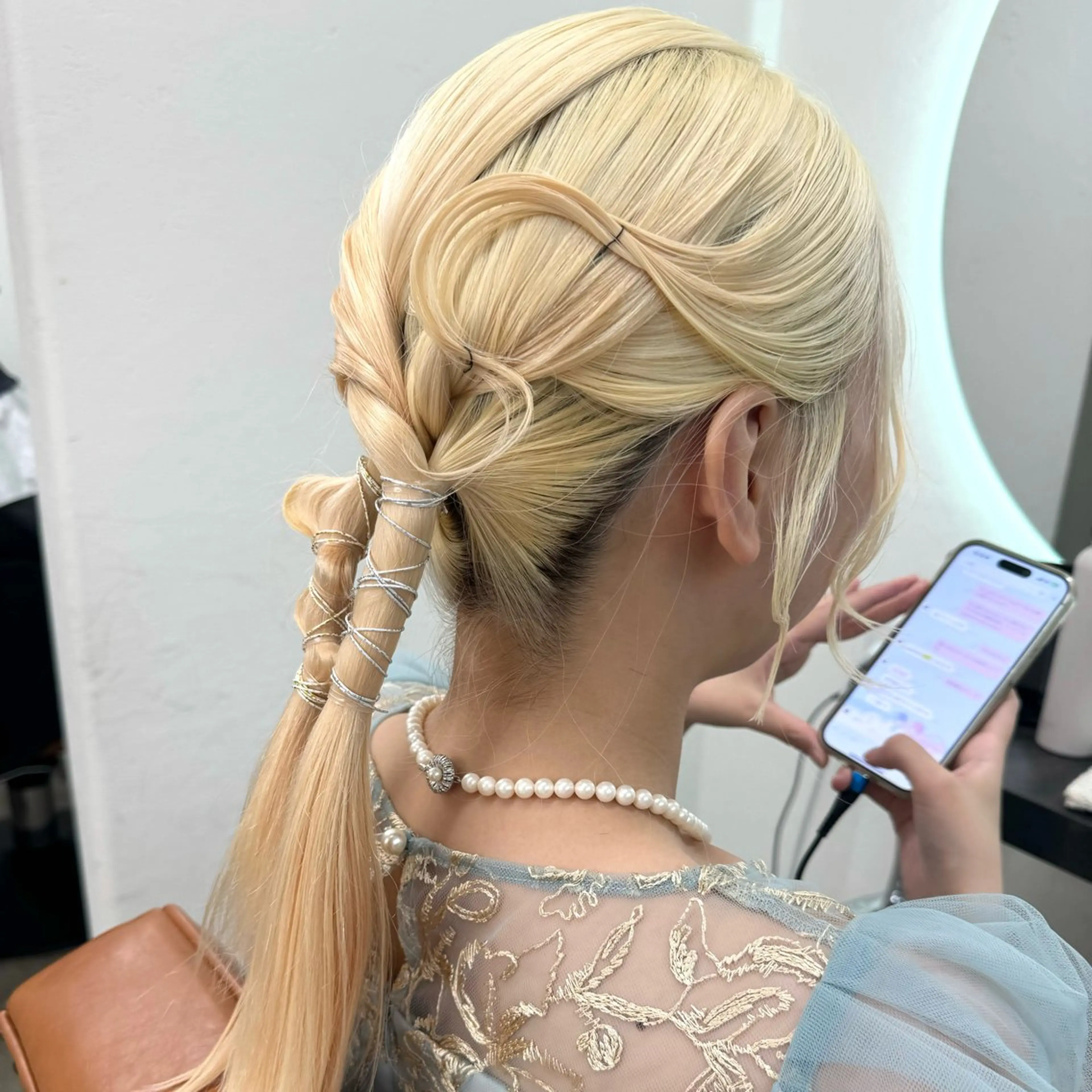 ロング ヘアアレンジ トリートメント ヘアセット 🫧透明感カラー/ 寒色カラー/Risaのヘアスタイル