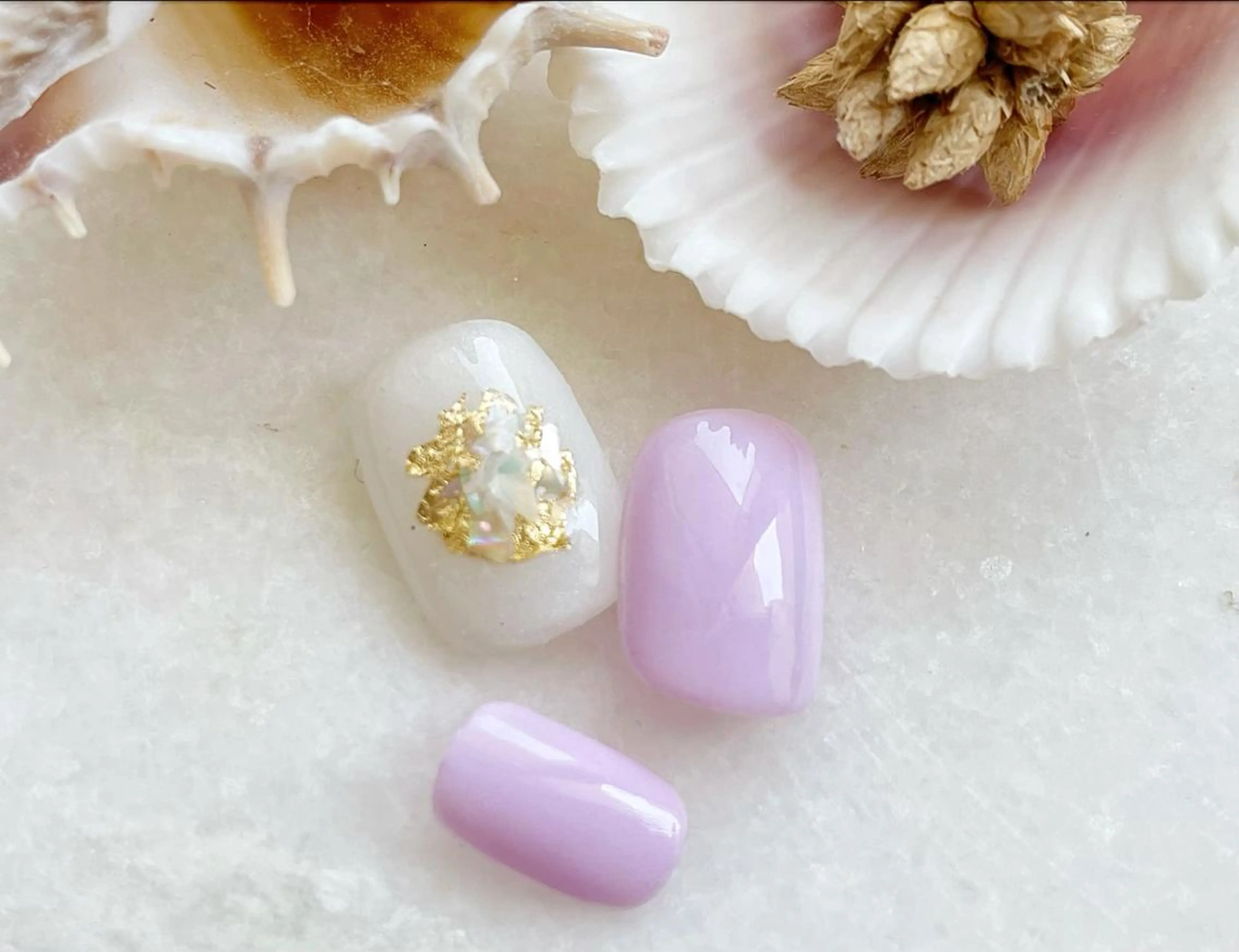 ネイル フットネイル ジェルネイル パラジェル フットネイル Satomi  のネイルデザイン