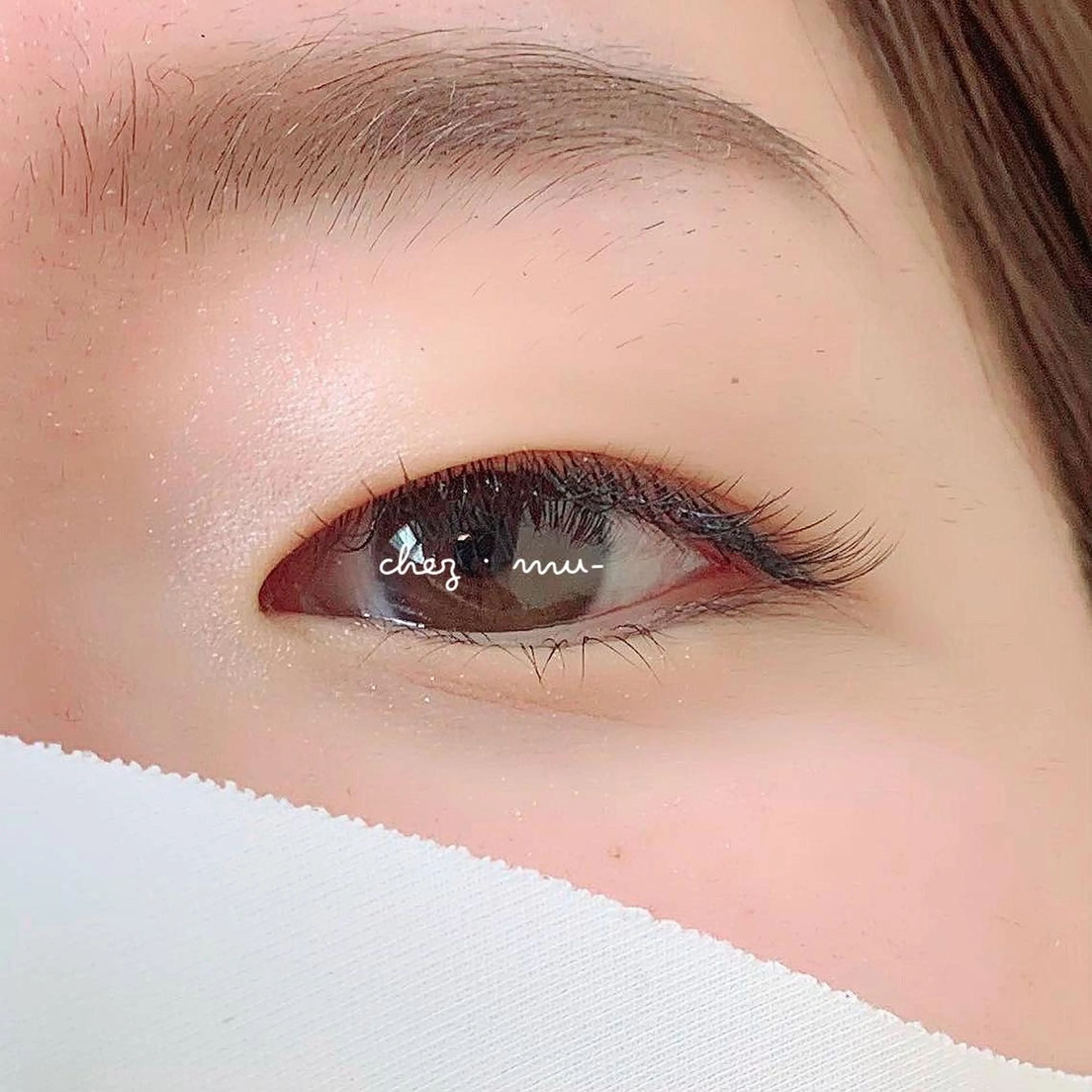 マツエク・マツパ フラットラッシュ Jカール Nail　Space Junx /水成のマツエク・マツパデザイン