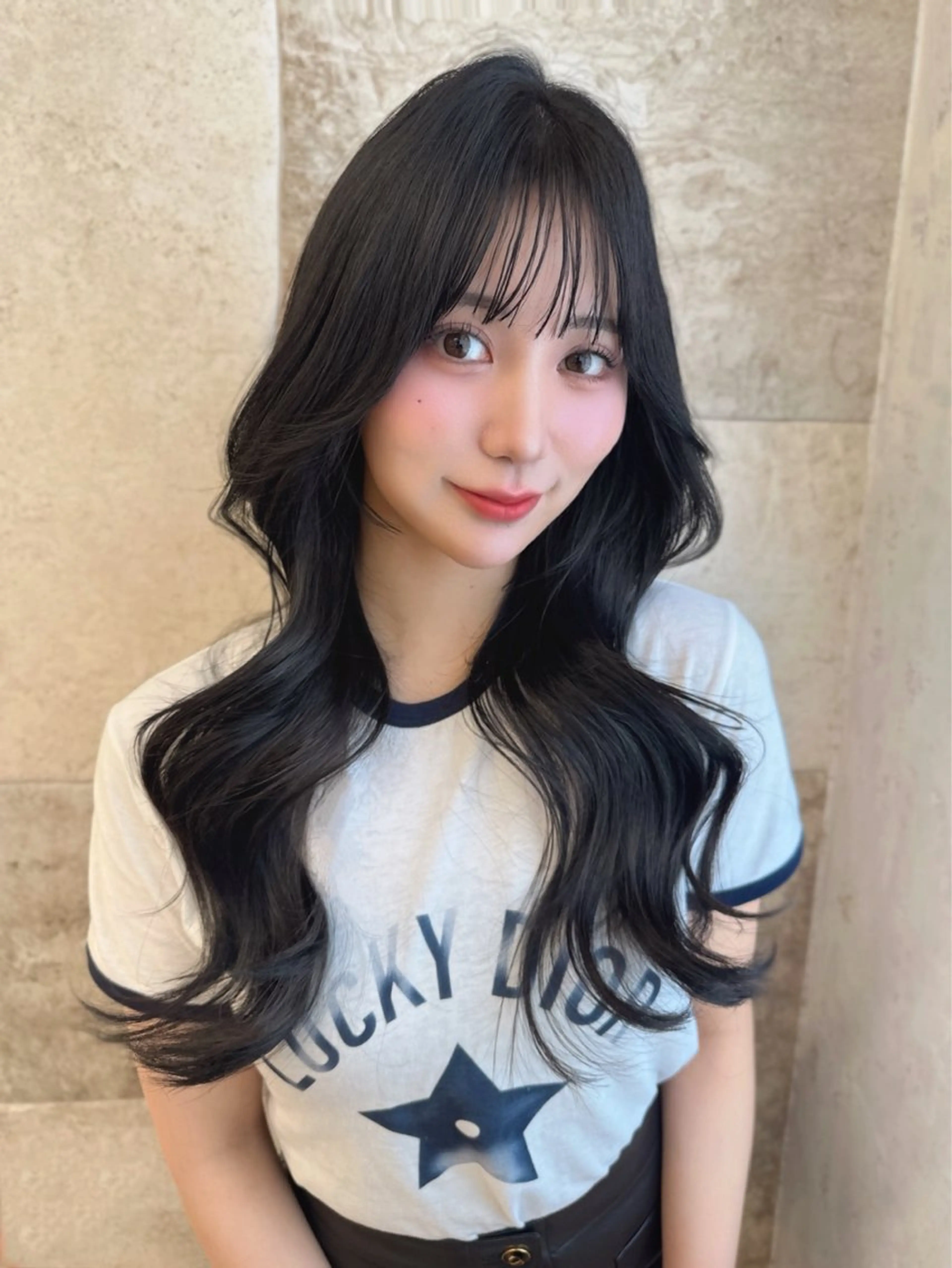 前髪カット＋ワンカラー＋1stepトリートメント🧸の写真