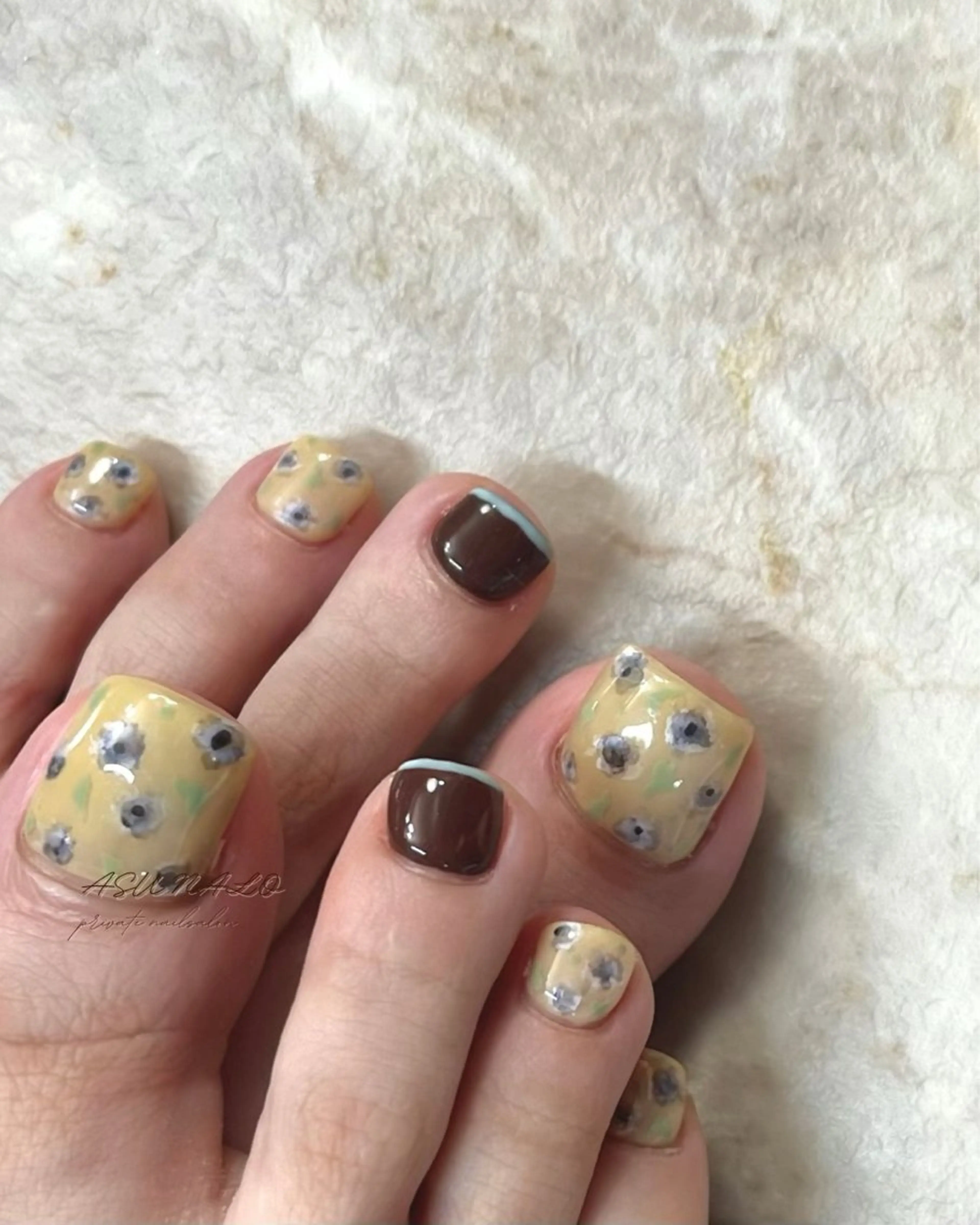 ネイル フットネイル nailsalon ASUNALO所属・ASUNALO えりかのネイルデザイン