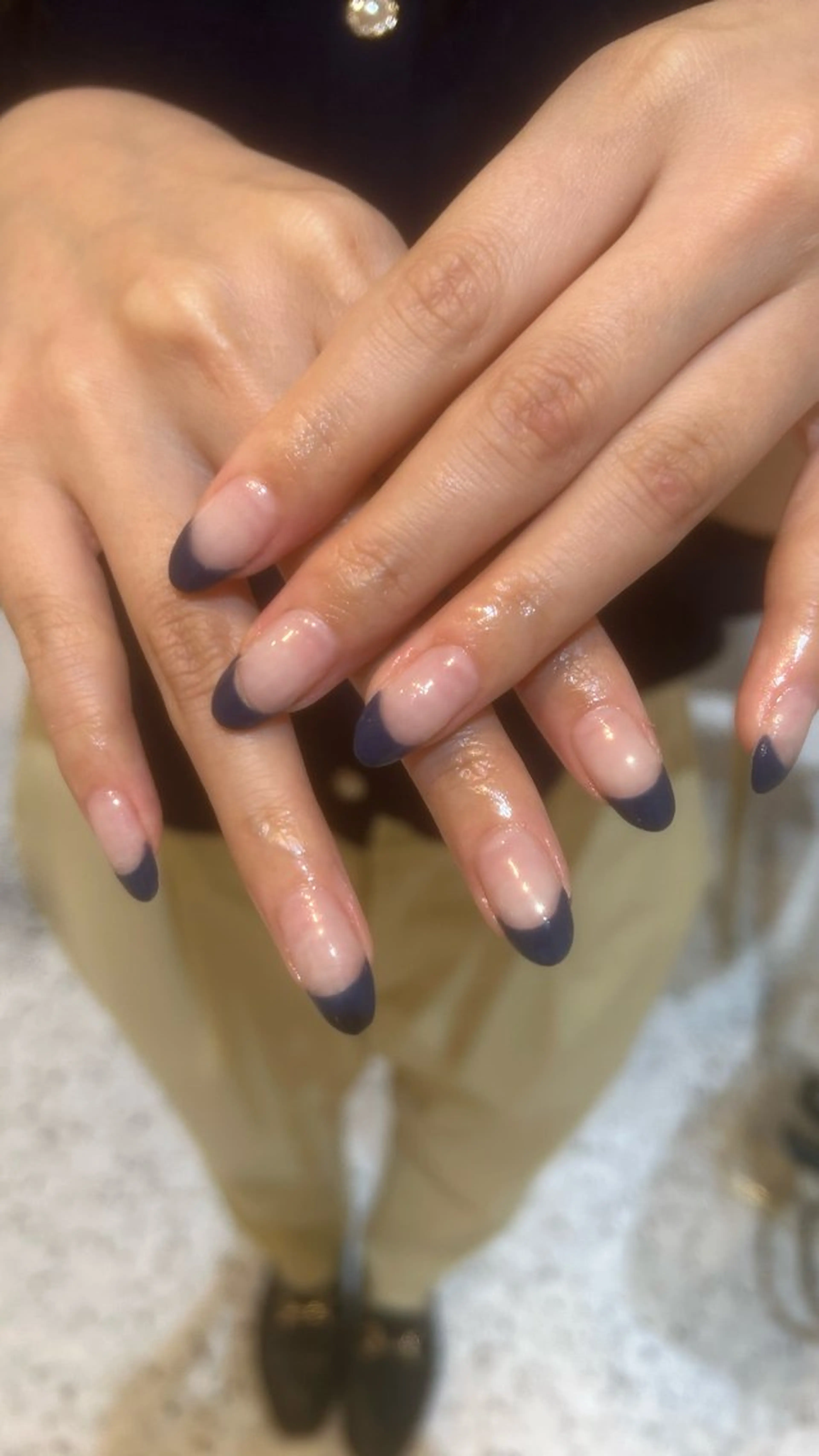 ネイル White nail KAEDEのネイルデザイン