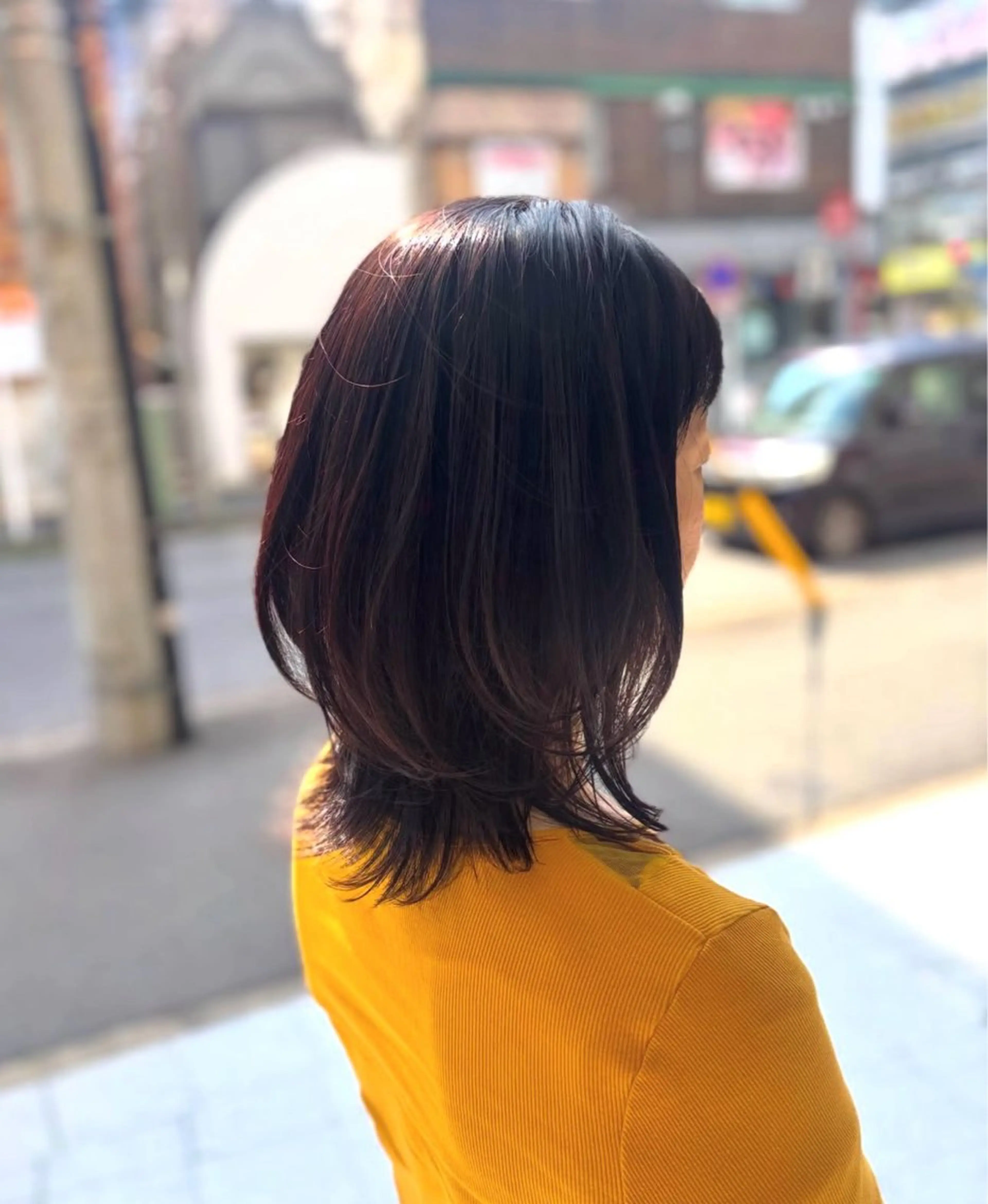 ミディアム 濱崎 夢叶✂️のヘアスタイル