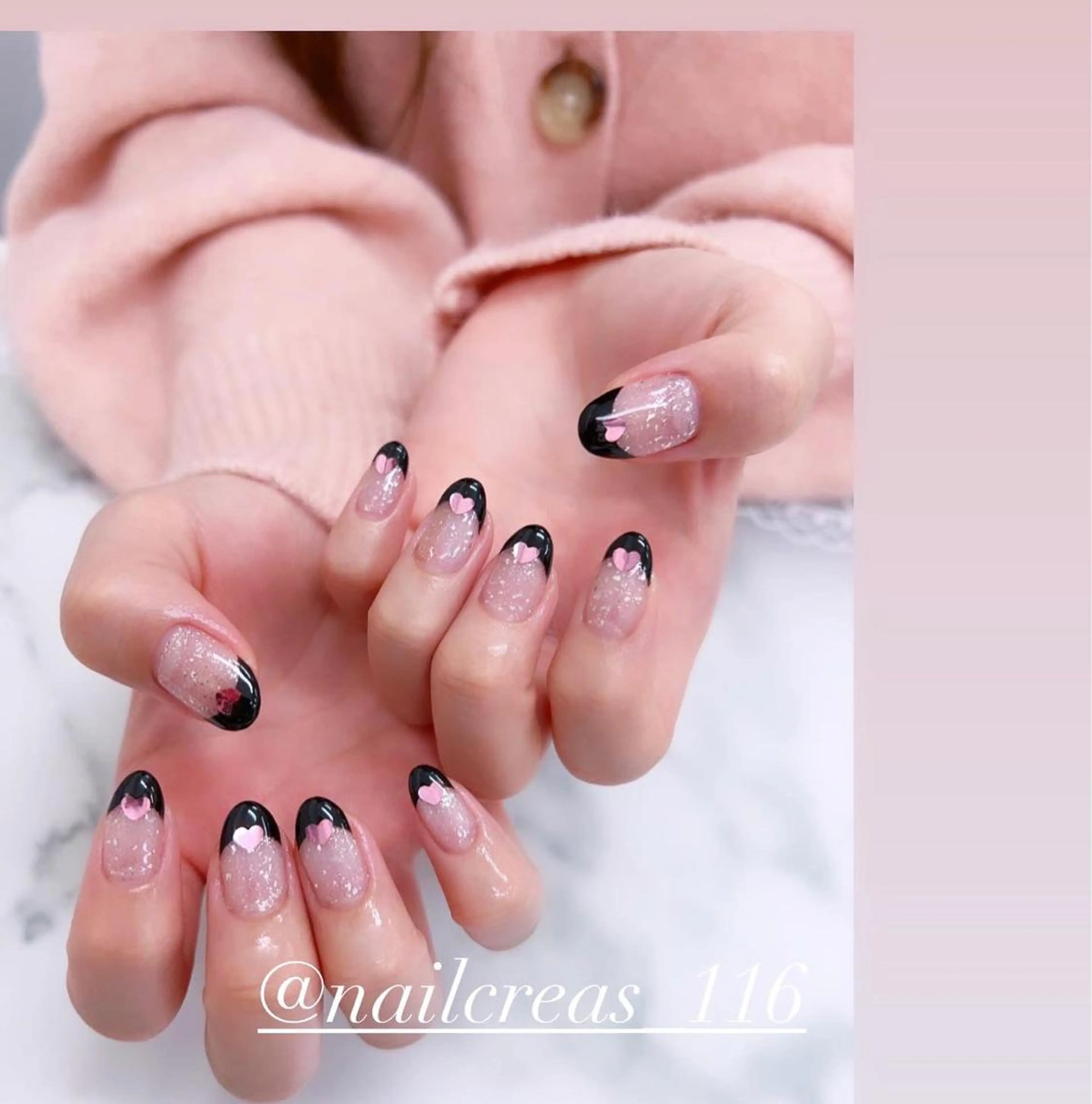 持込みデザイン💅お好みのデザインがありましたらご相談しながら金額に合わせて施術致します✨デザイン性のある10本に★の写真