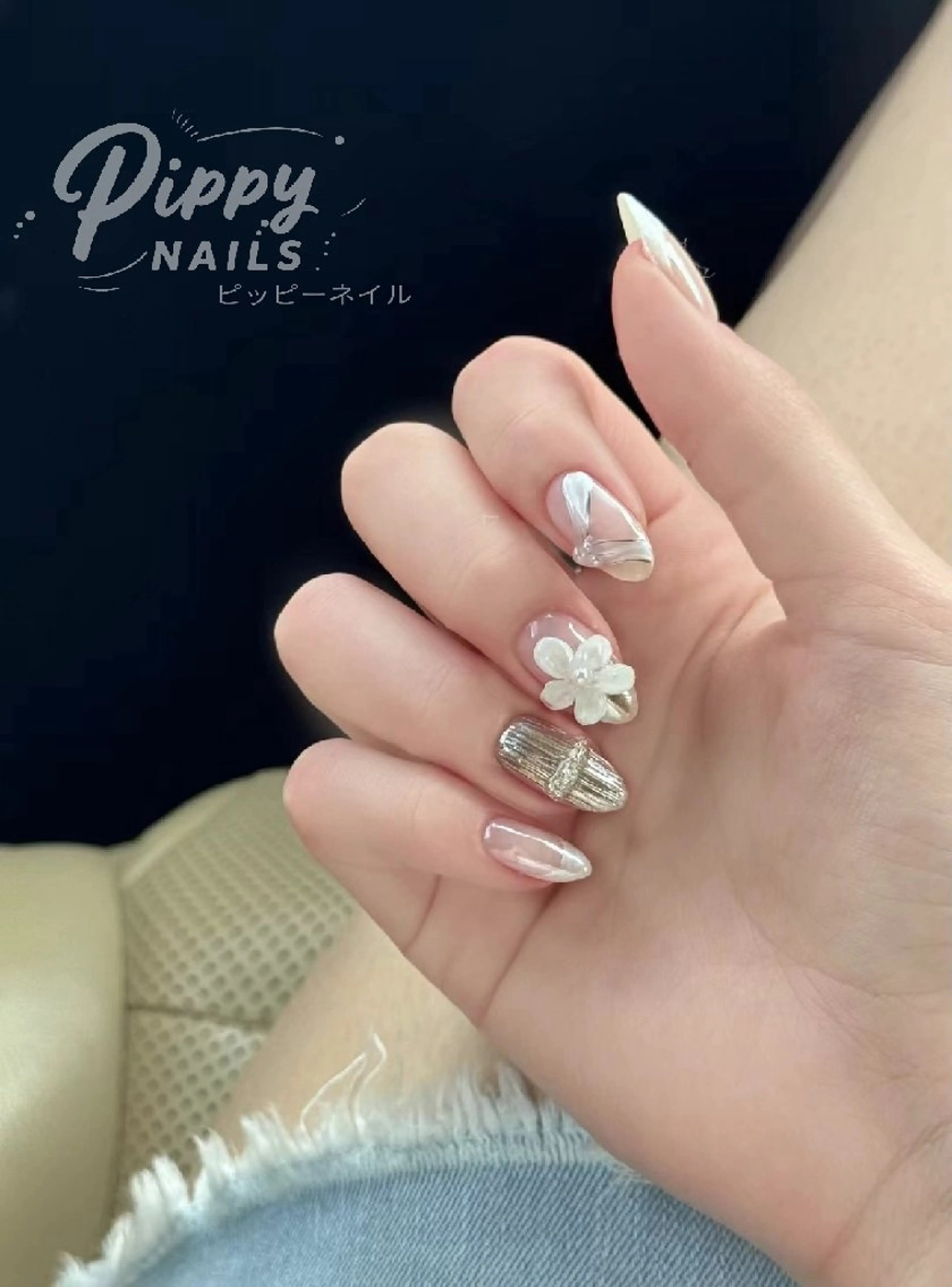 ネイル ハンドネイル PIPPY  NAILS新宿のネイルデザイン