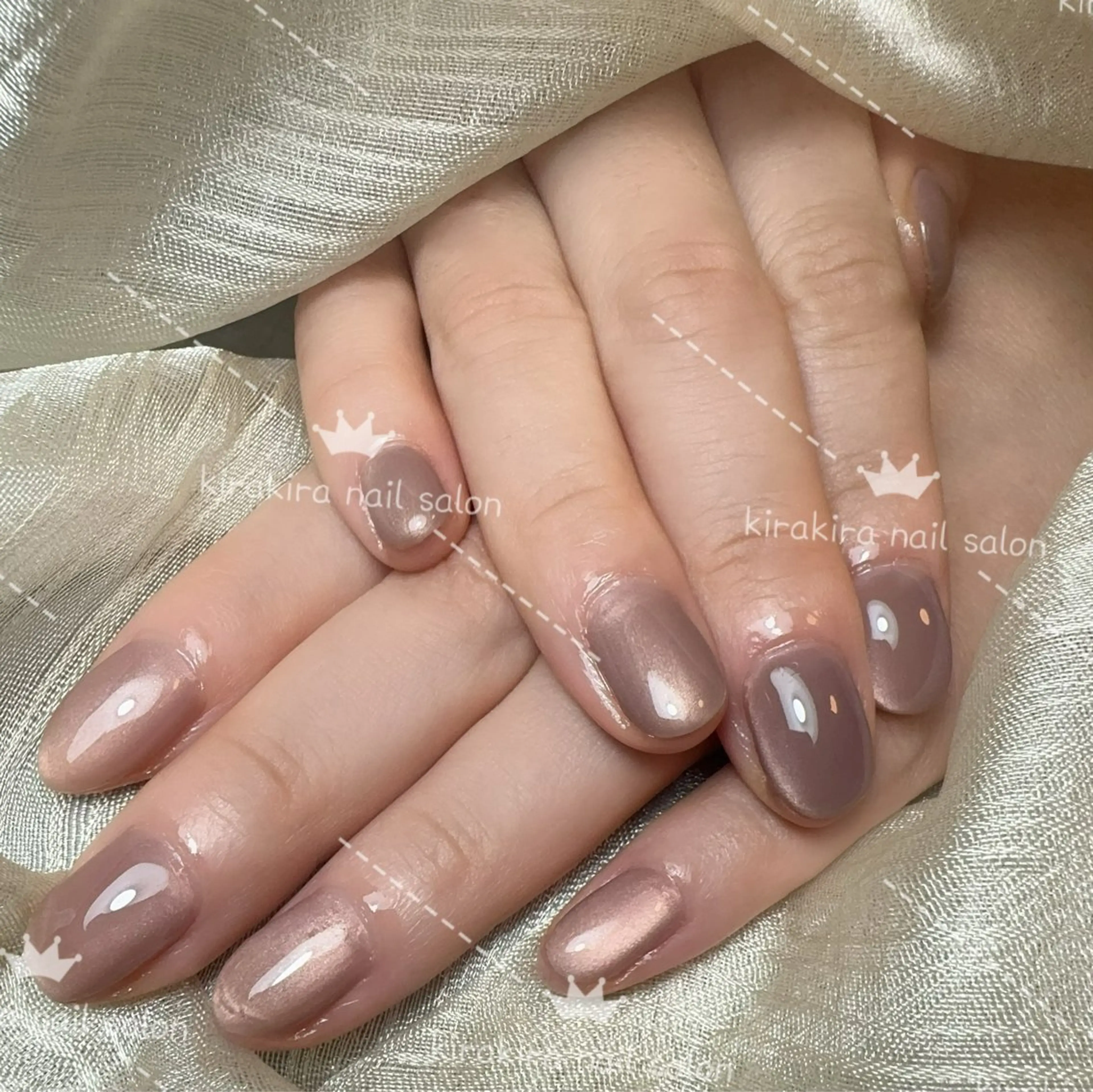 ネイル マグネットネイル Kirakira Nail salonのネイルデザイン