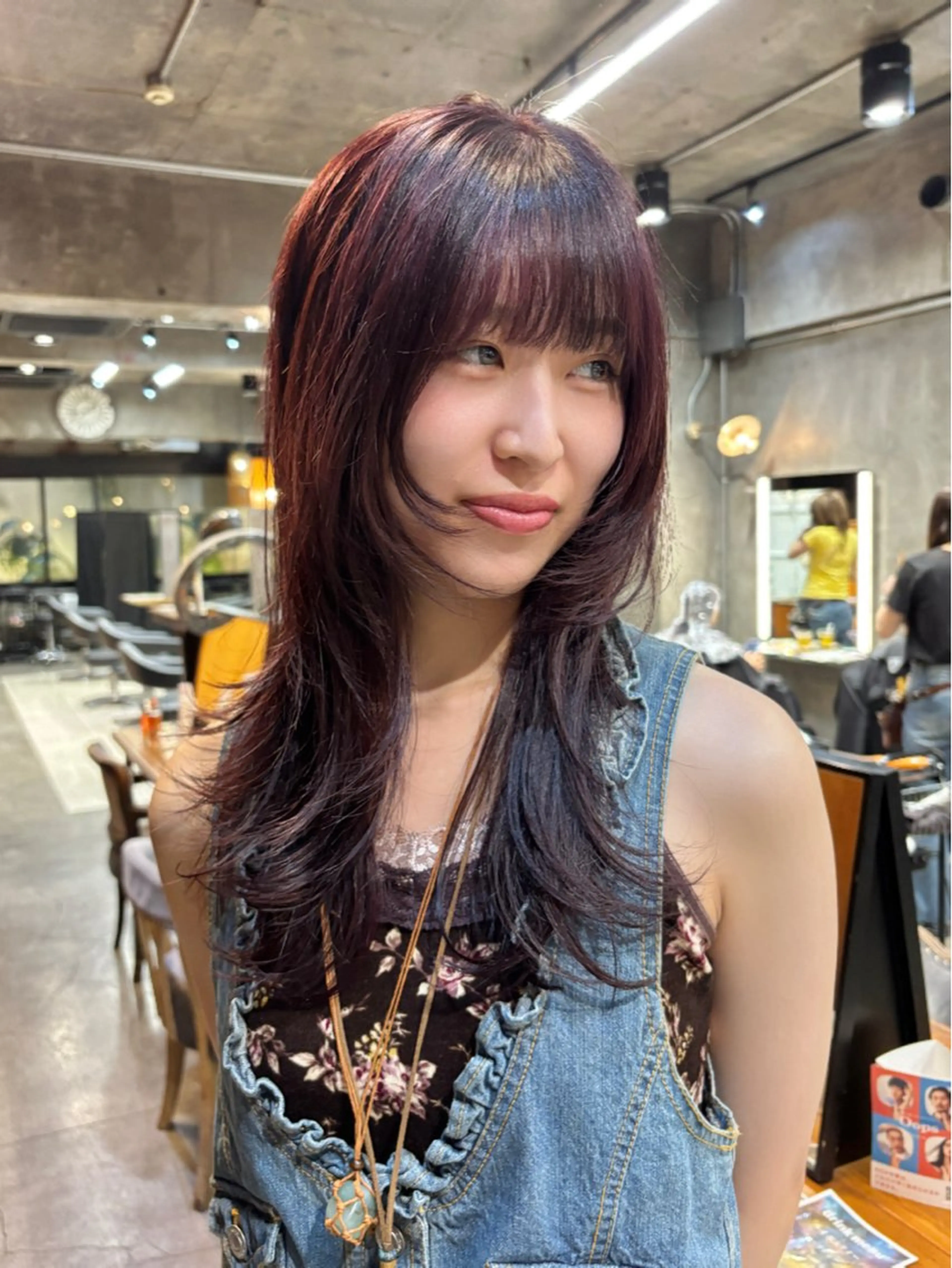 ロング カラー カット ヘアカラー トリートメント デザインレイヤー/ KOSUKEのヘアスタイル