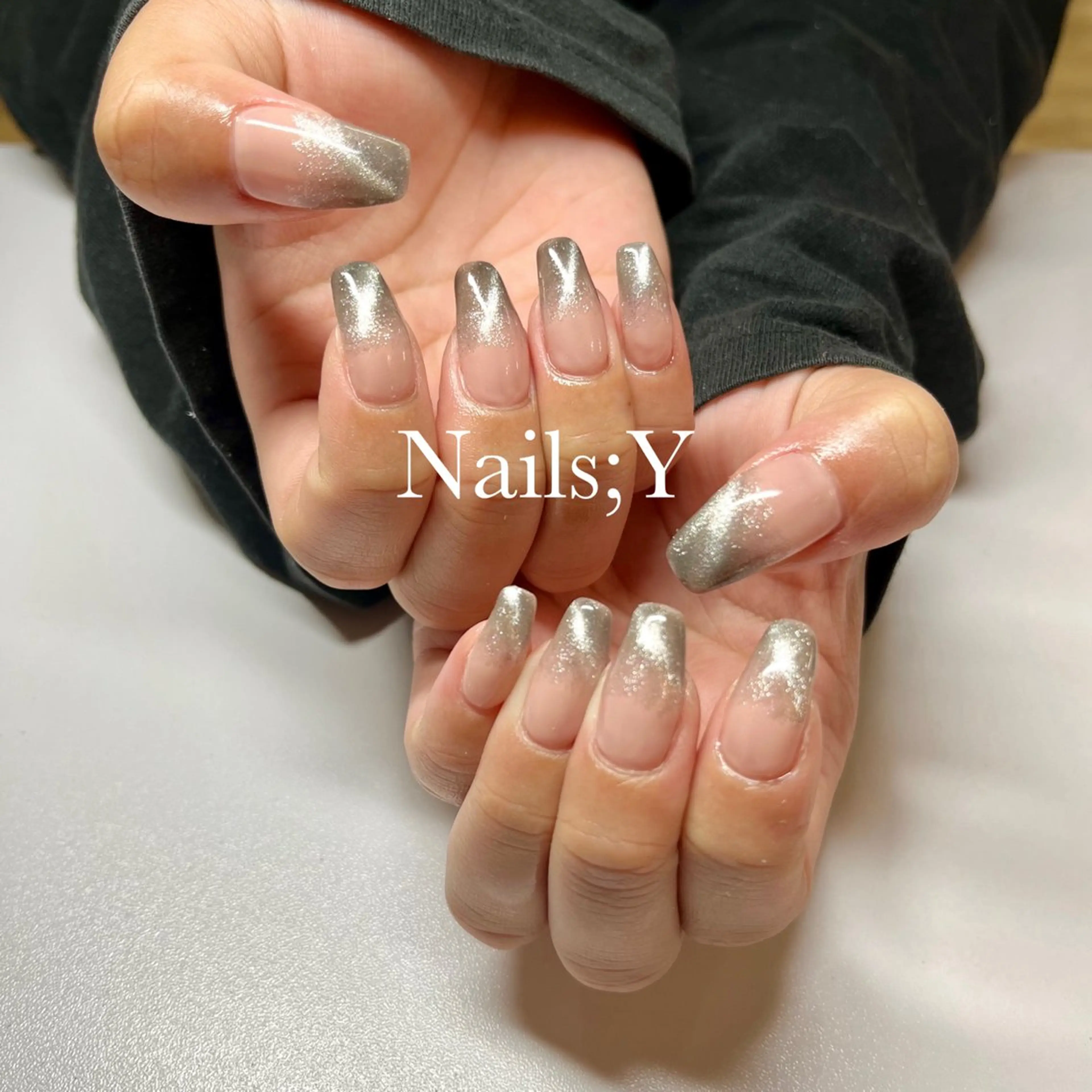 ネイル ジェルネイル マグネットネイル 持ち込み ワンカラーネイル パラジェル yo koのネイルデザイン