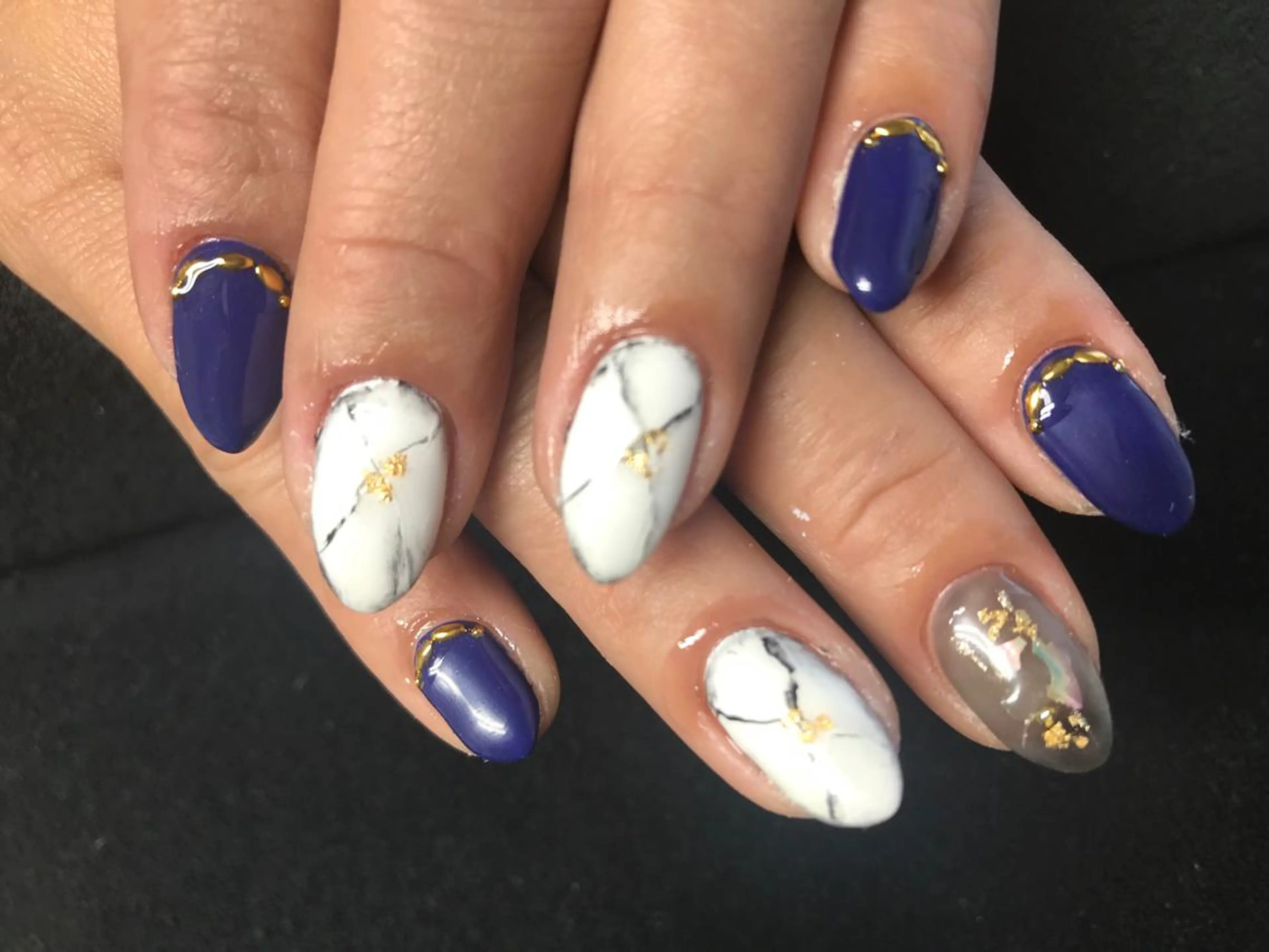 ネイル ハンドネイル Mana‪ ‪·͜· ❤︎‬のネイルデザイン