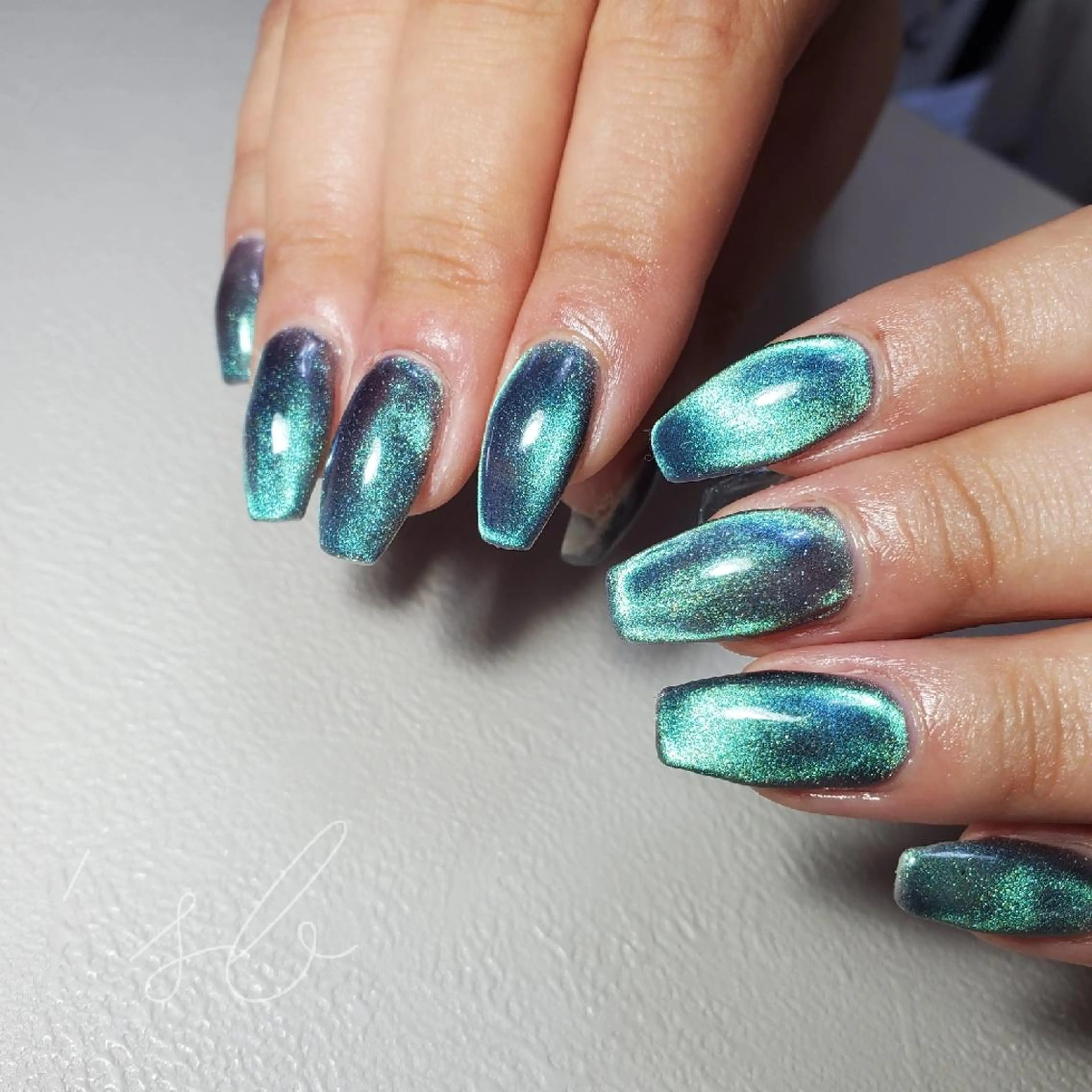 ネイル マグネットネイル nailroom‪ sb‪‪𓈒𓂂𓏸のネイルデザイン