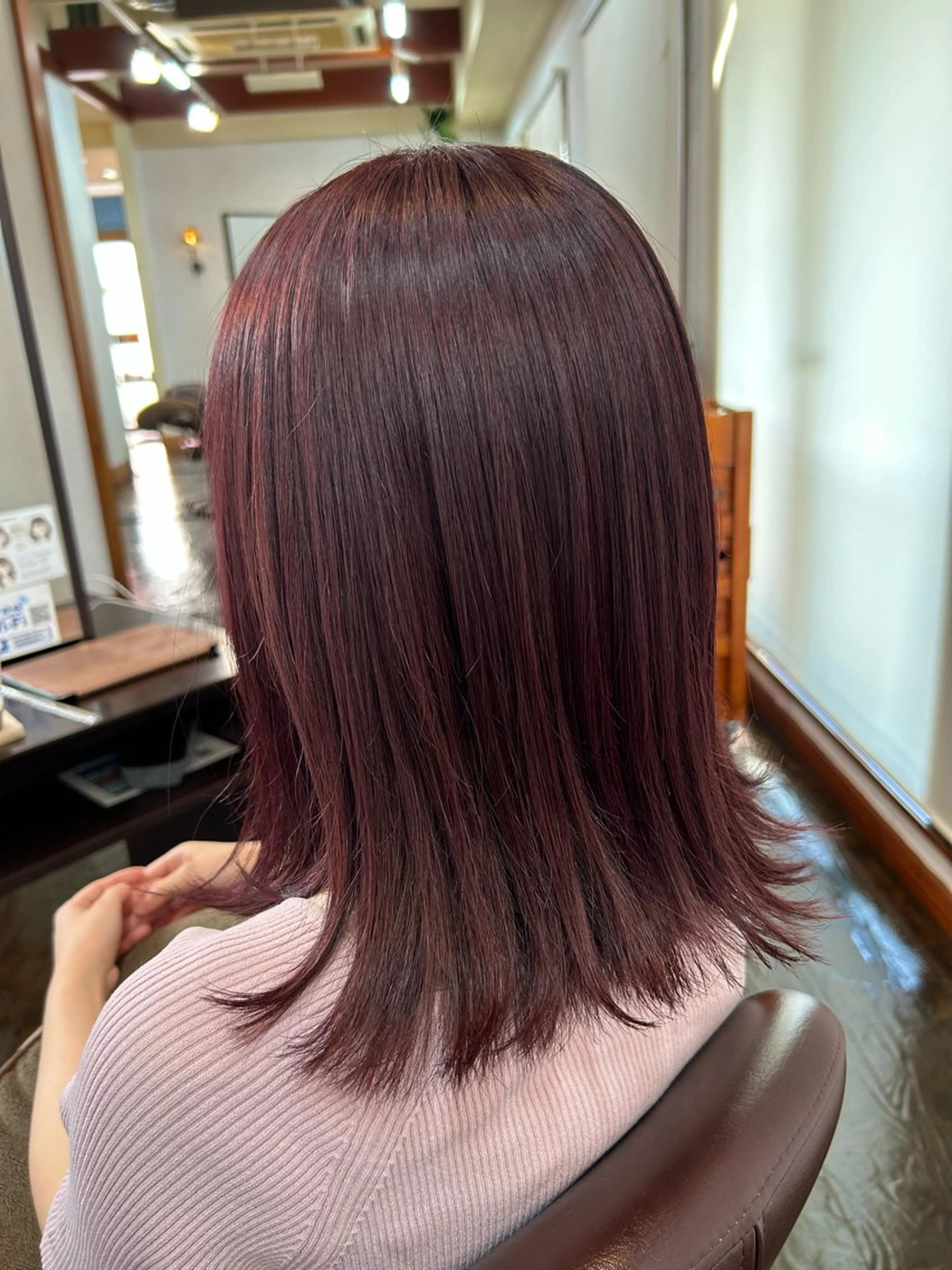 カラー 坂本 瑞季 🤍 髪質改善のヘアスタイル