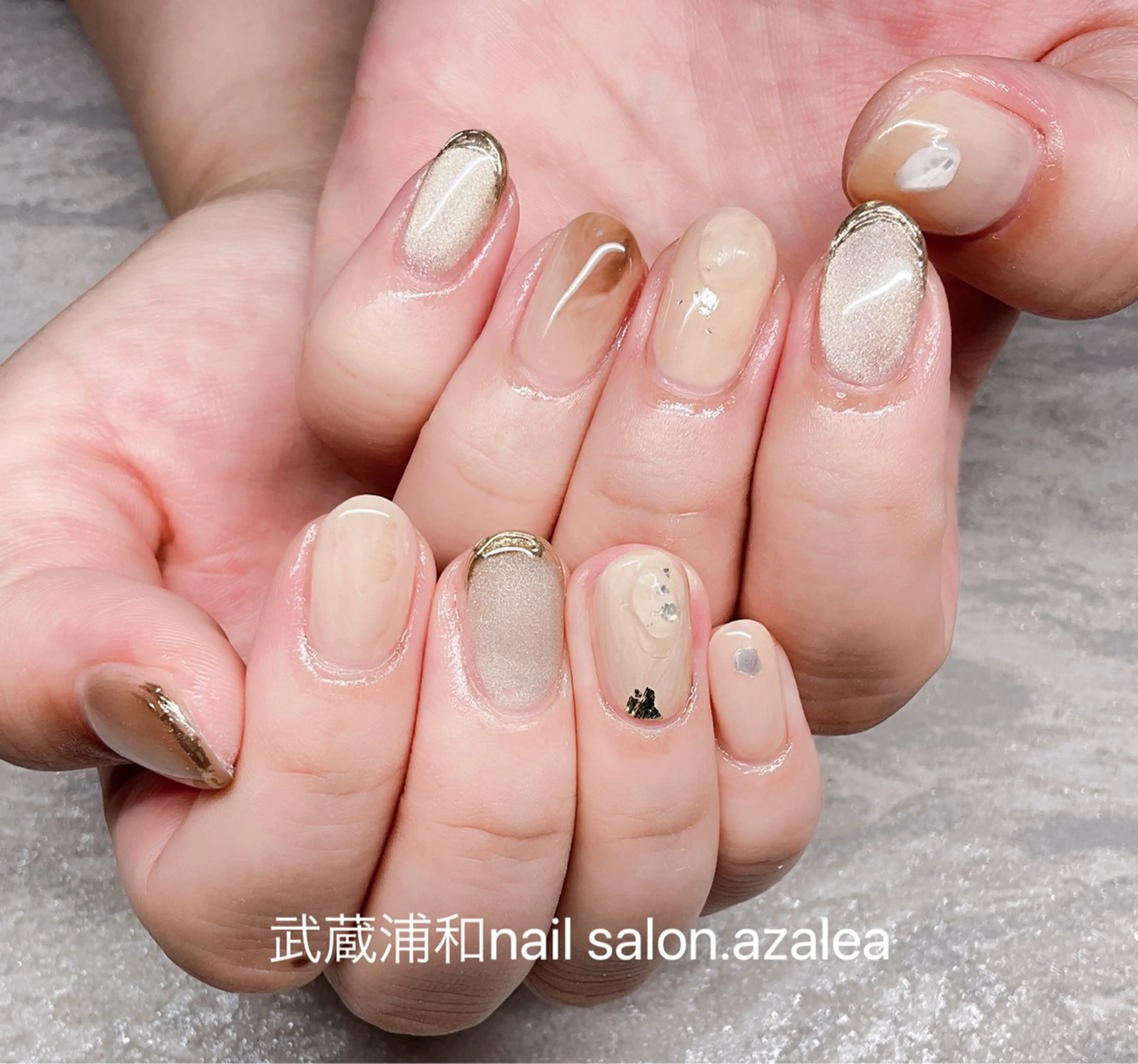 ネイル ハンドネイル R inのネイルデザイン