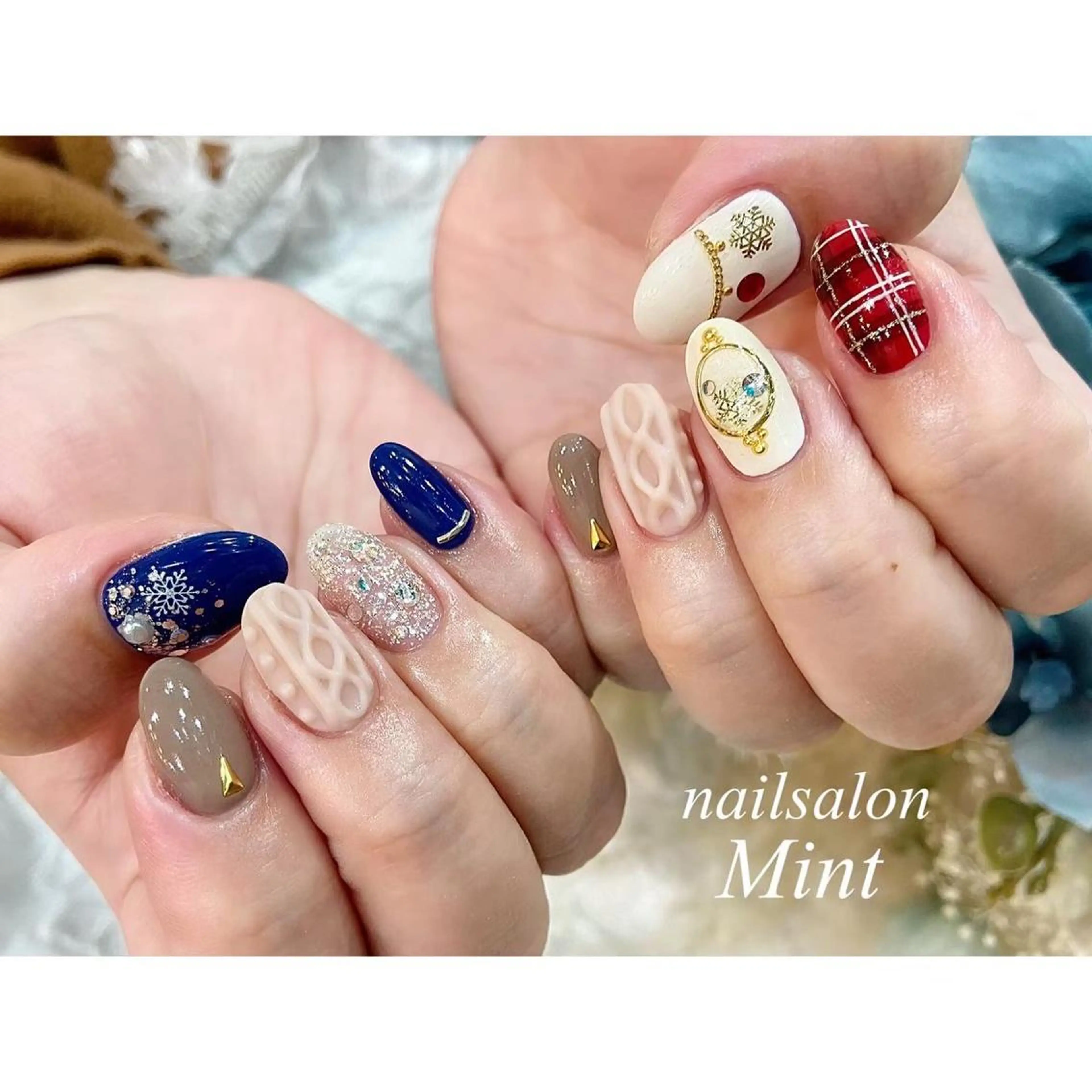 ネイル ハンドネイル ハンドケア nailsalon mintのネイルデザイン