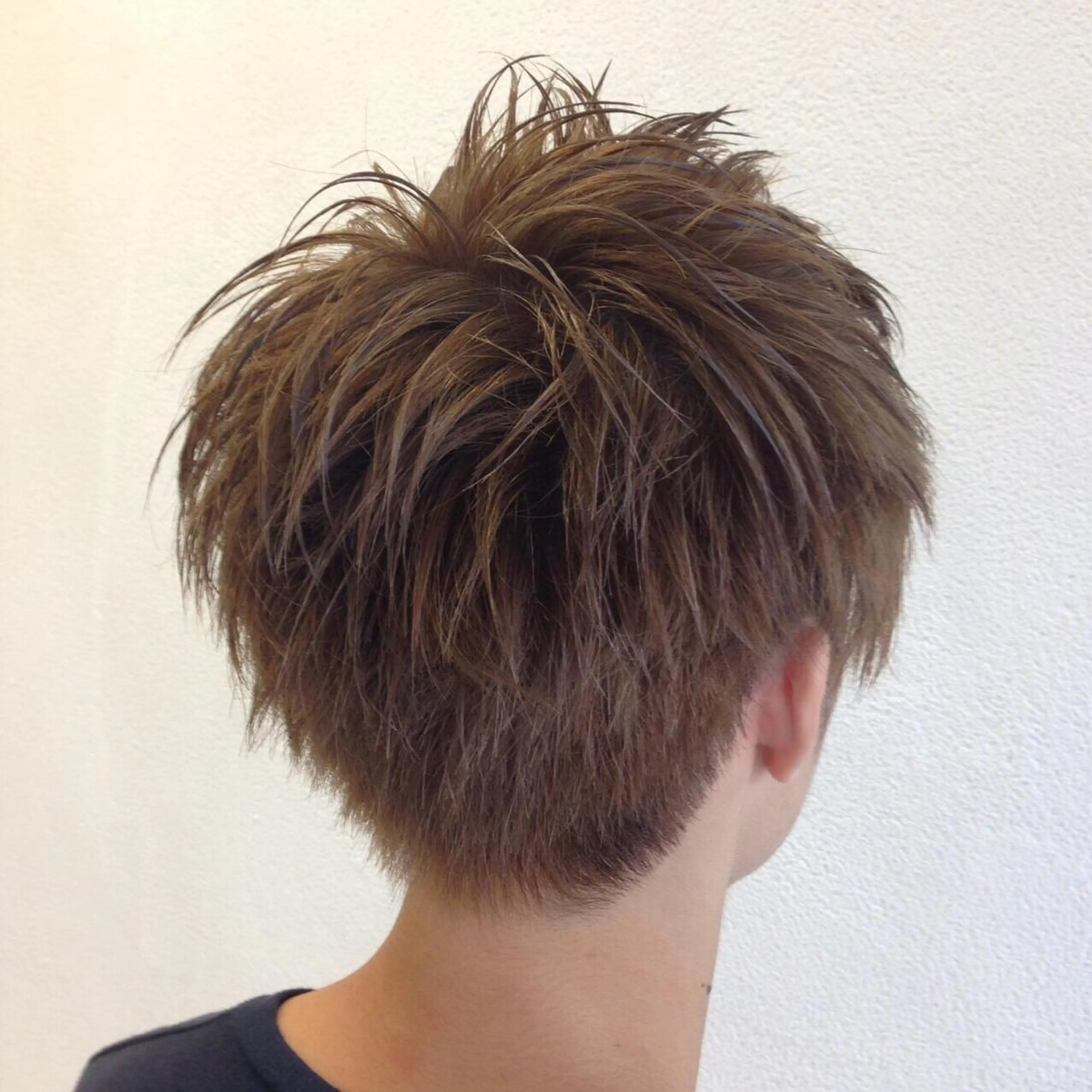 ショート カラー メンズ 岡本 拓朗のヘアスタイル