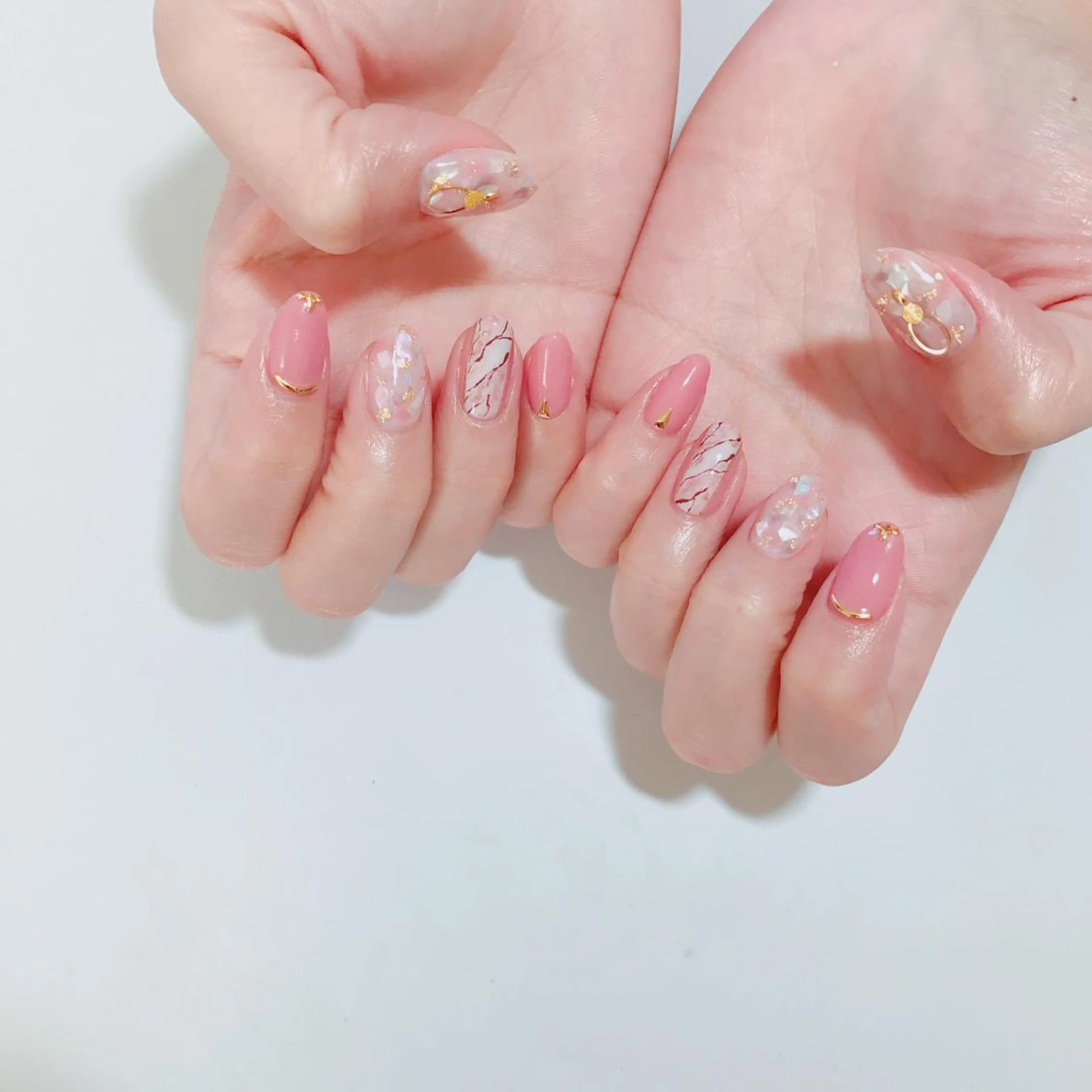 ネイル みよし市 nail salon*pomnal.co所属・Shimada Harukaのネイルデザイン