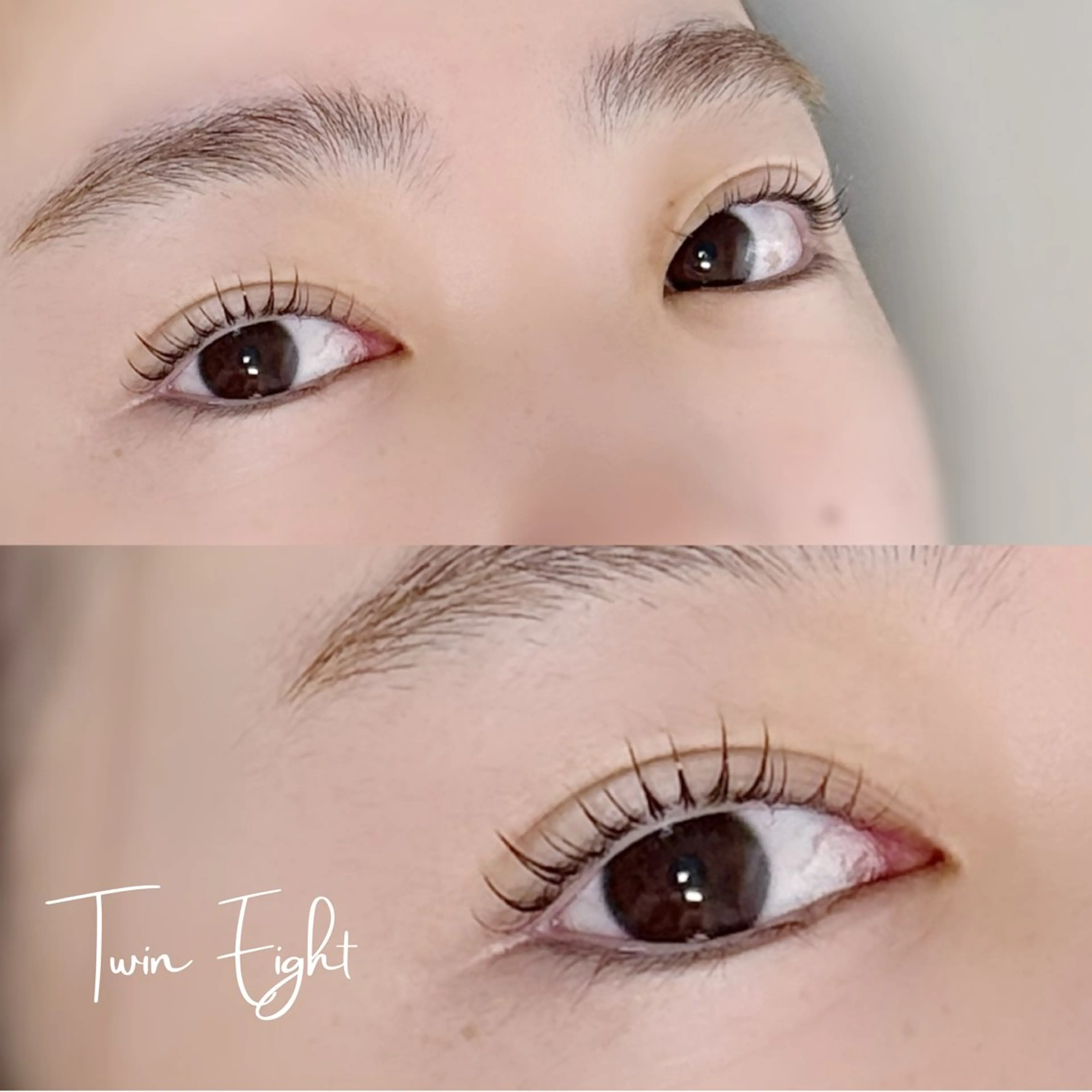 マツエク・マツパ キュート マツパ TwinEight Shihoのマツエク・マツパデザイン