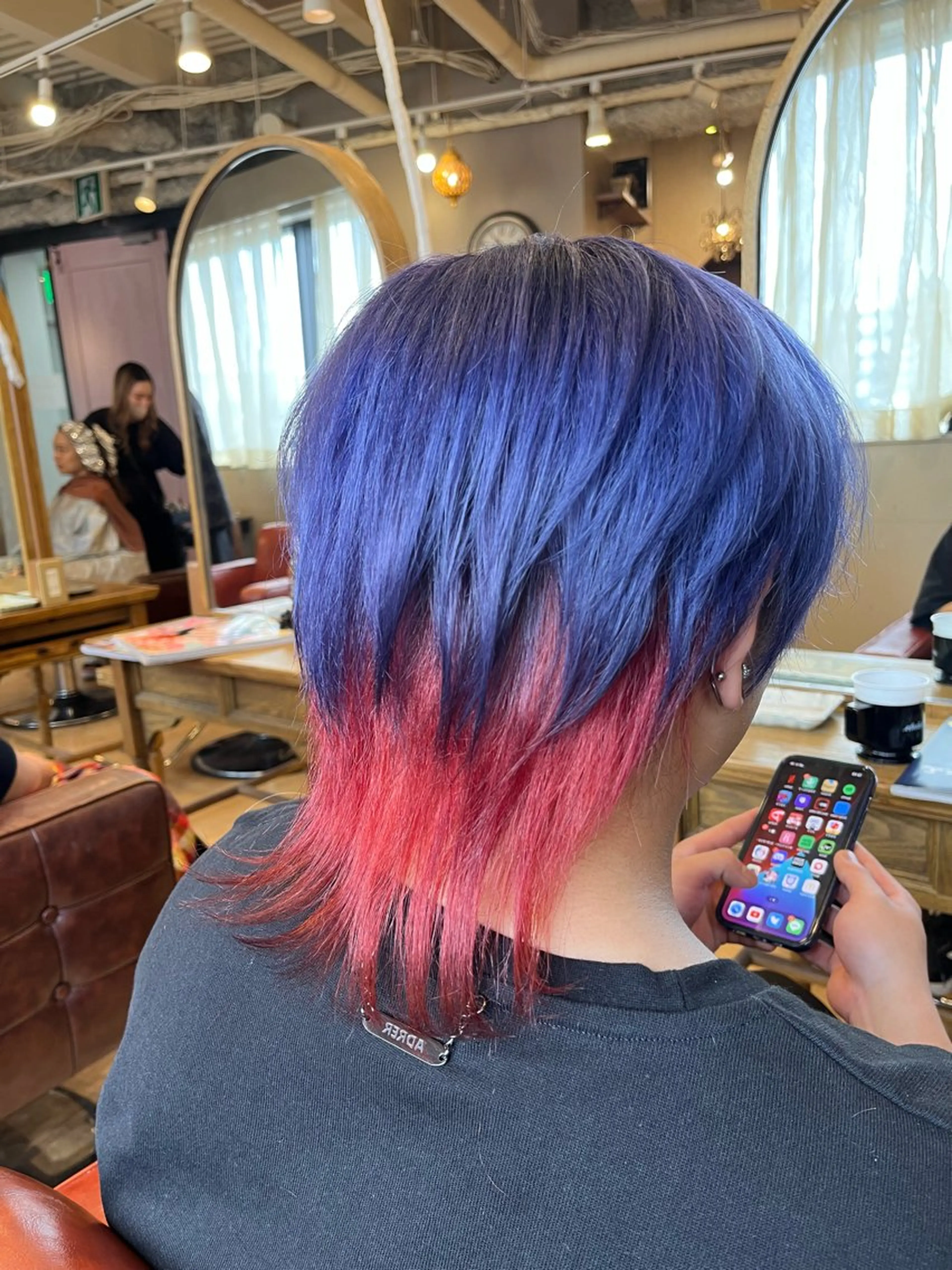 ロング カラー 髪質改善×ケアブリー チ特化【ケンタ】のヘアスタイル