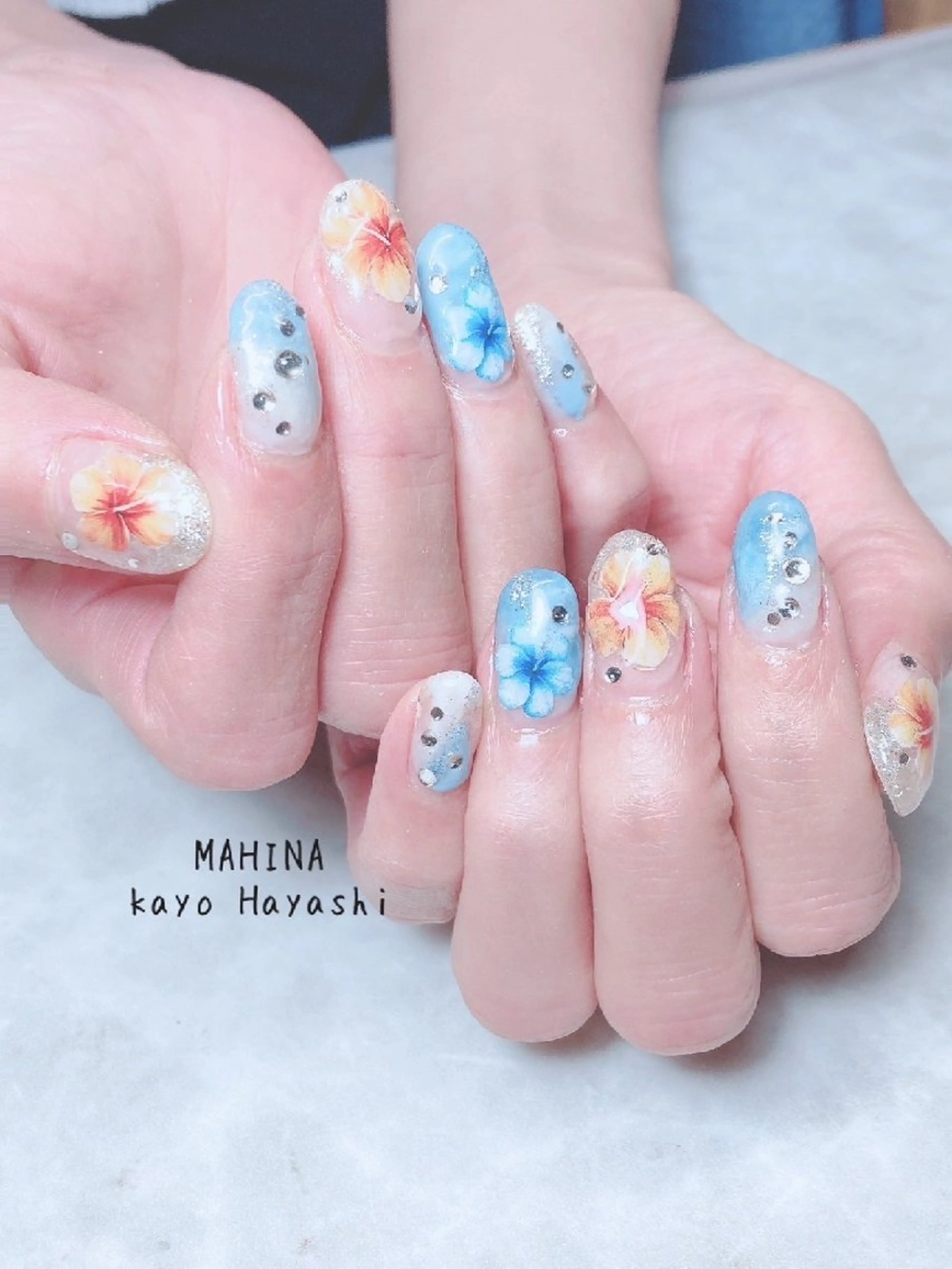 ネイル MAHINA 🌺KAYO🌺のネイルデザイン