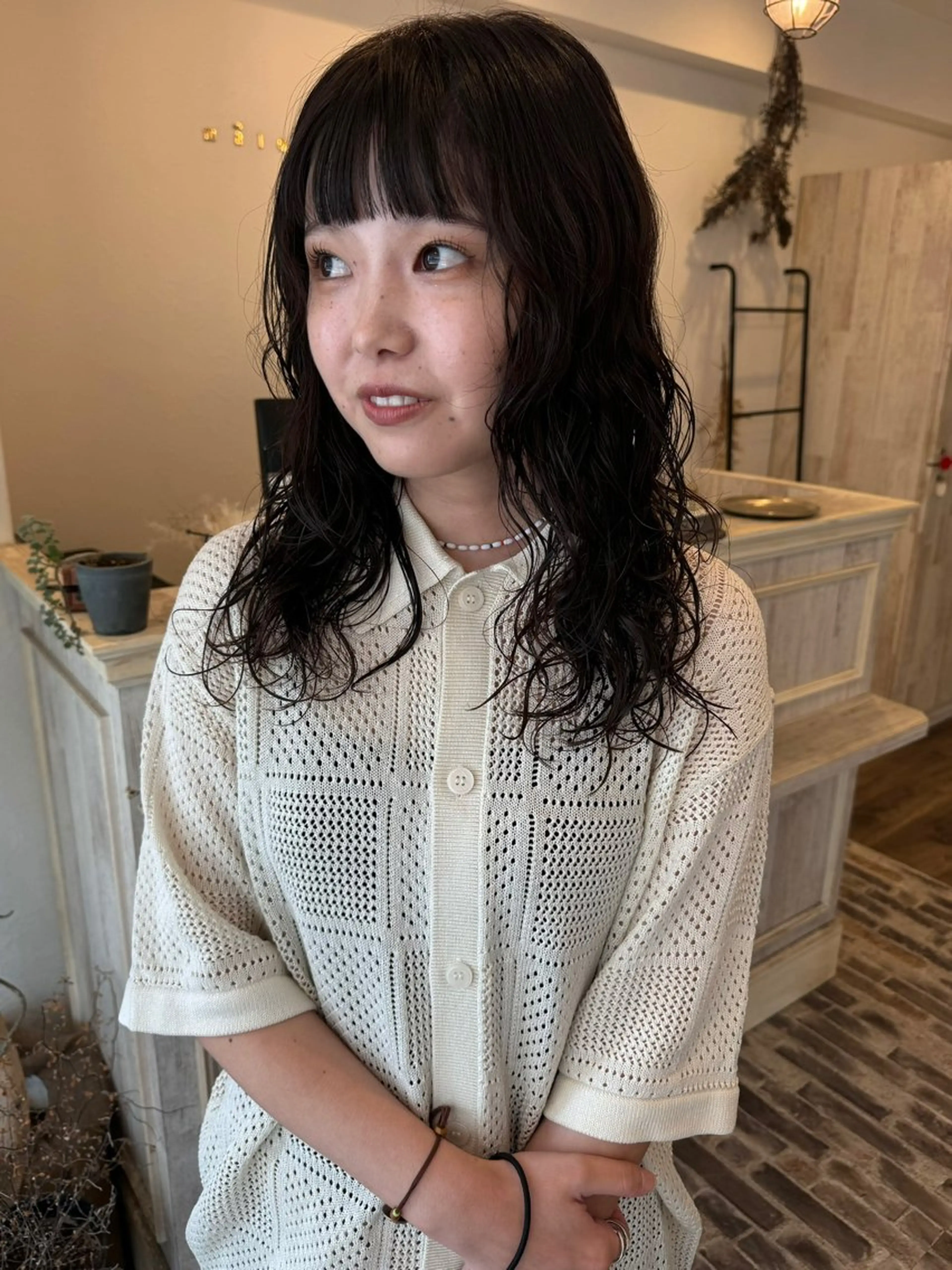 ロング パーマ レイヤーカット ロング カット パーマ m ā l o.🌷 サカモトマイコのヘアスタイル