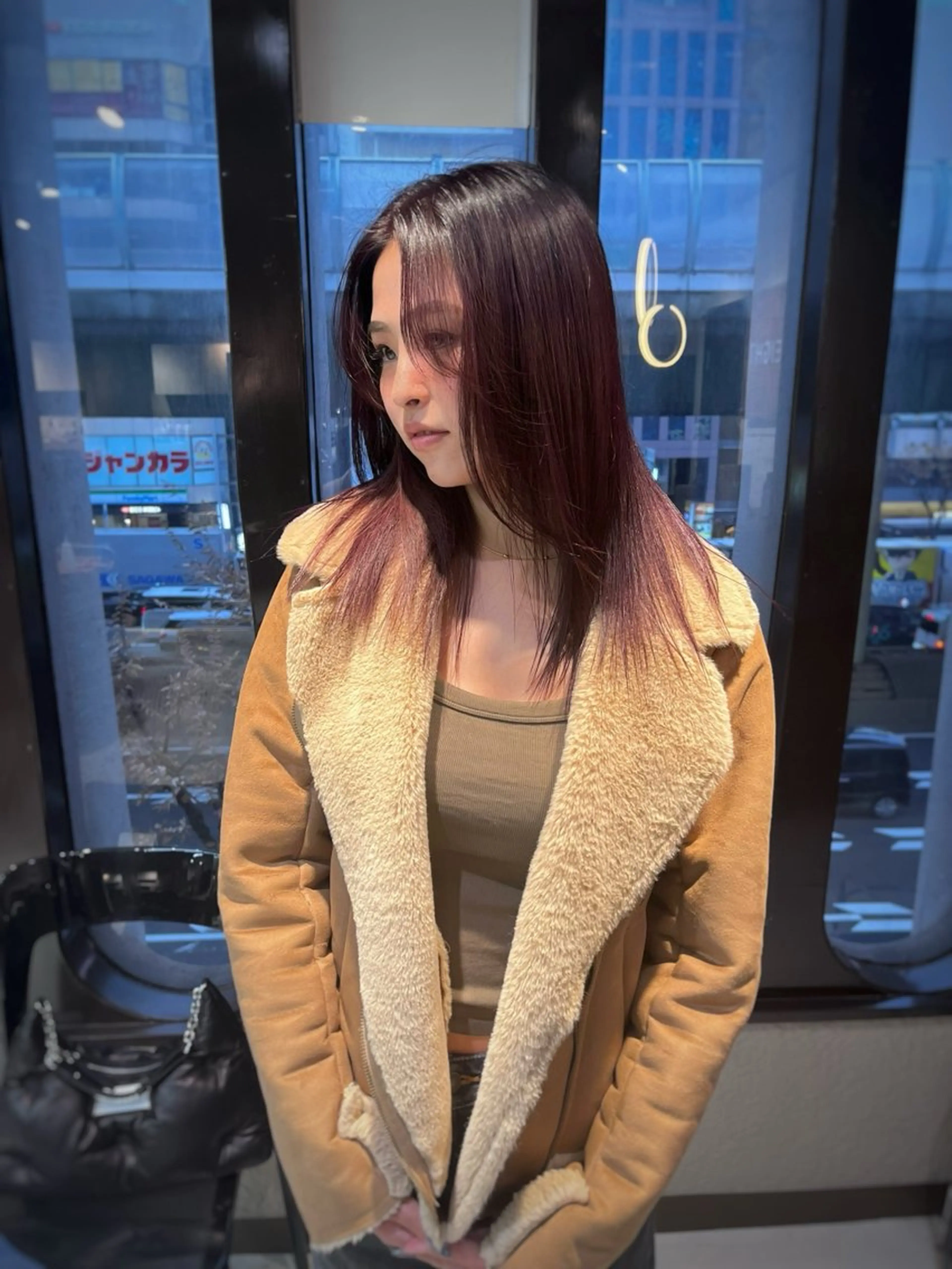 ロング 💖艶ハイトーン美髪 改善💖ケンシンのヘアスタイル