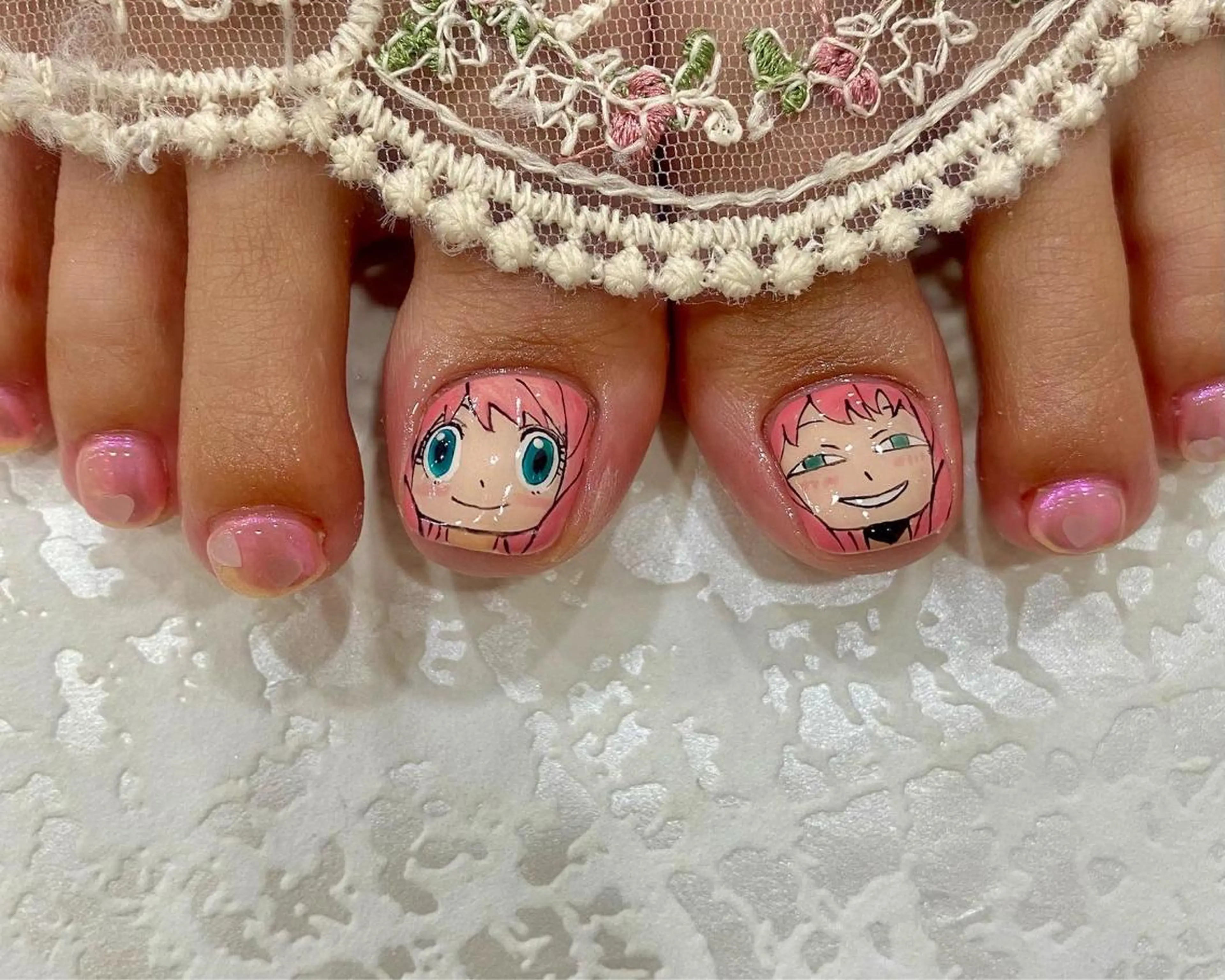 ネイル アートネイル フットネイル 安藤 彩乃のネイルデザイン