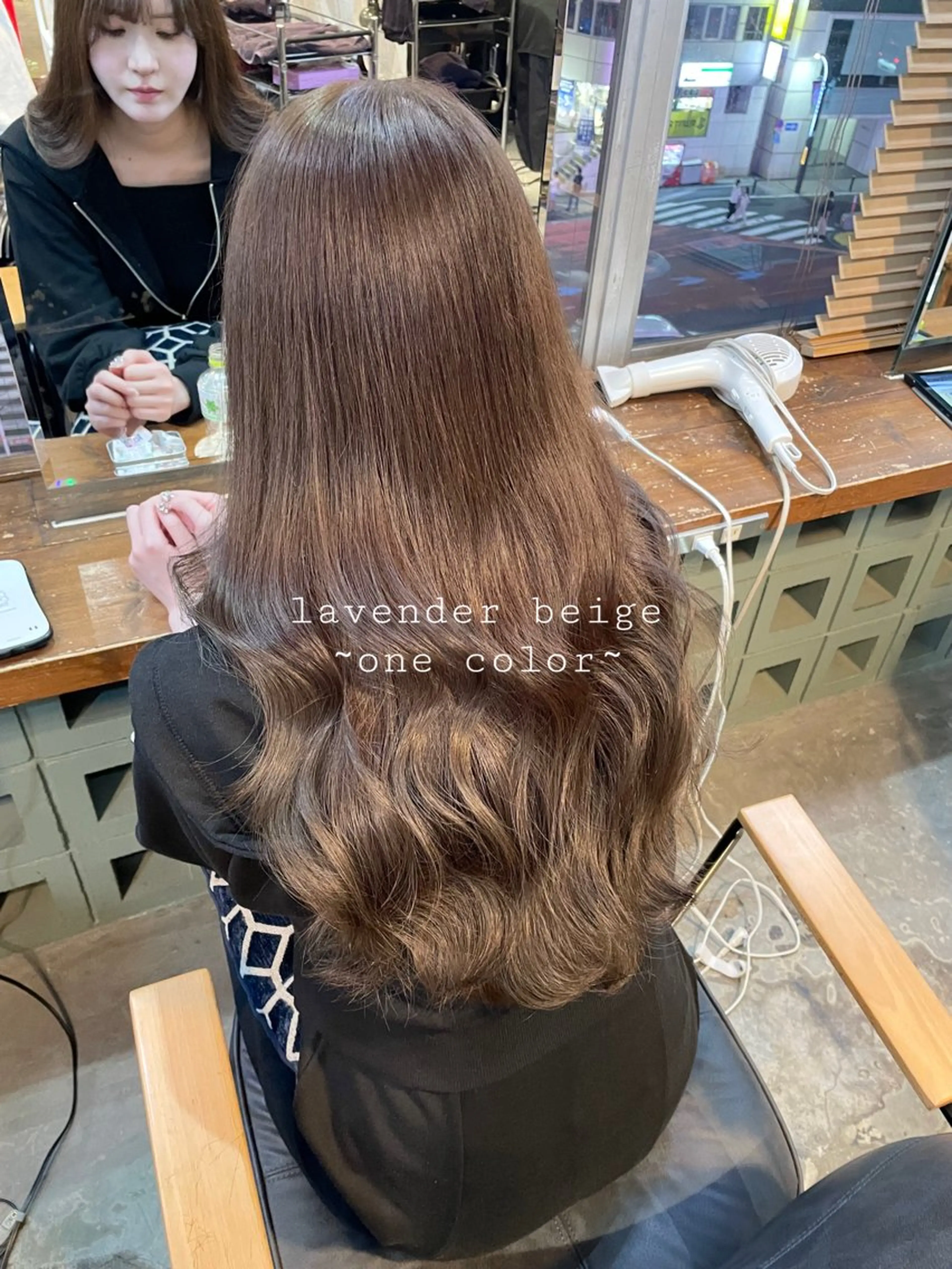 カラー ブリーチなしカラー/ 髪質改善/田中優のヘアスタイル