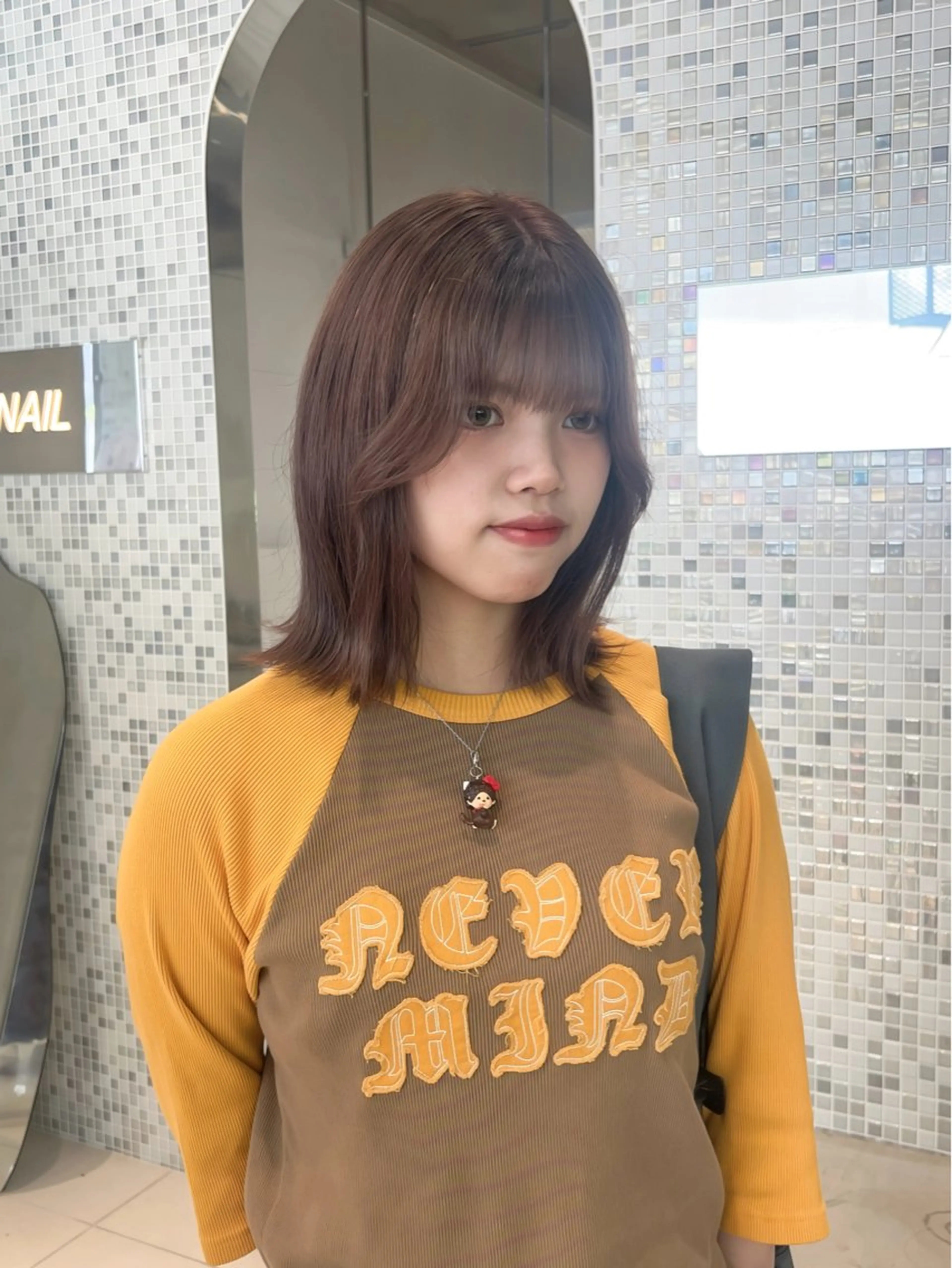 カラー ブリーチ ブラウンカラー ヘアカラー くすみカラー/ブリ ーチ seina★のヘアスタイル