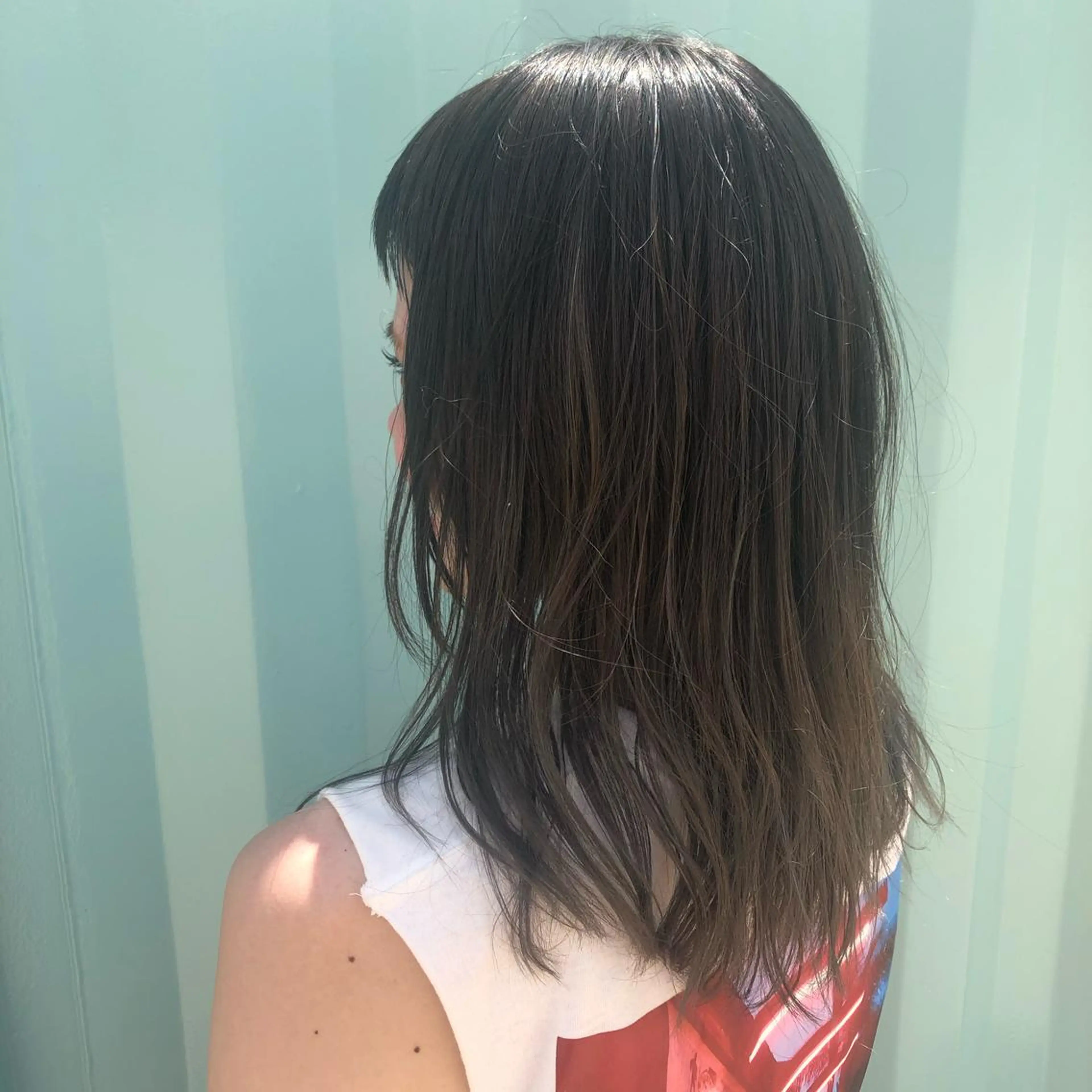 セミロング カラー 韓国ヘア×髪質改善 /yoshikaのヘアスタイル