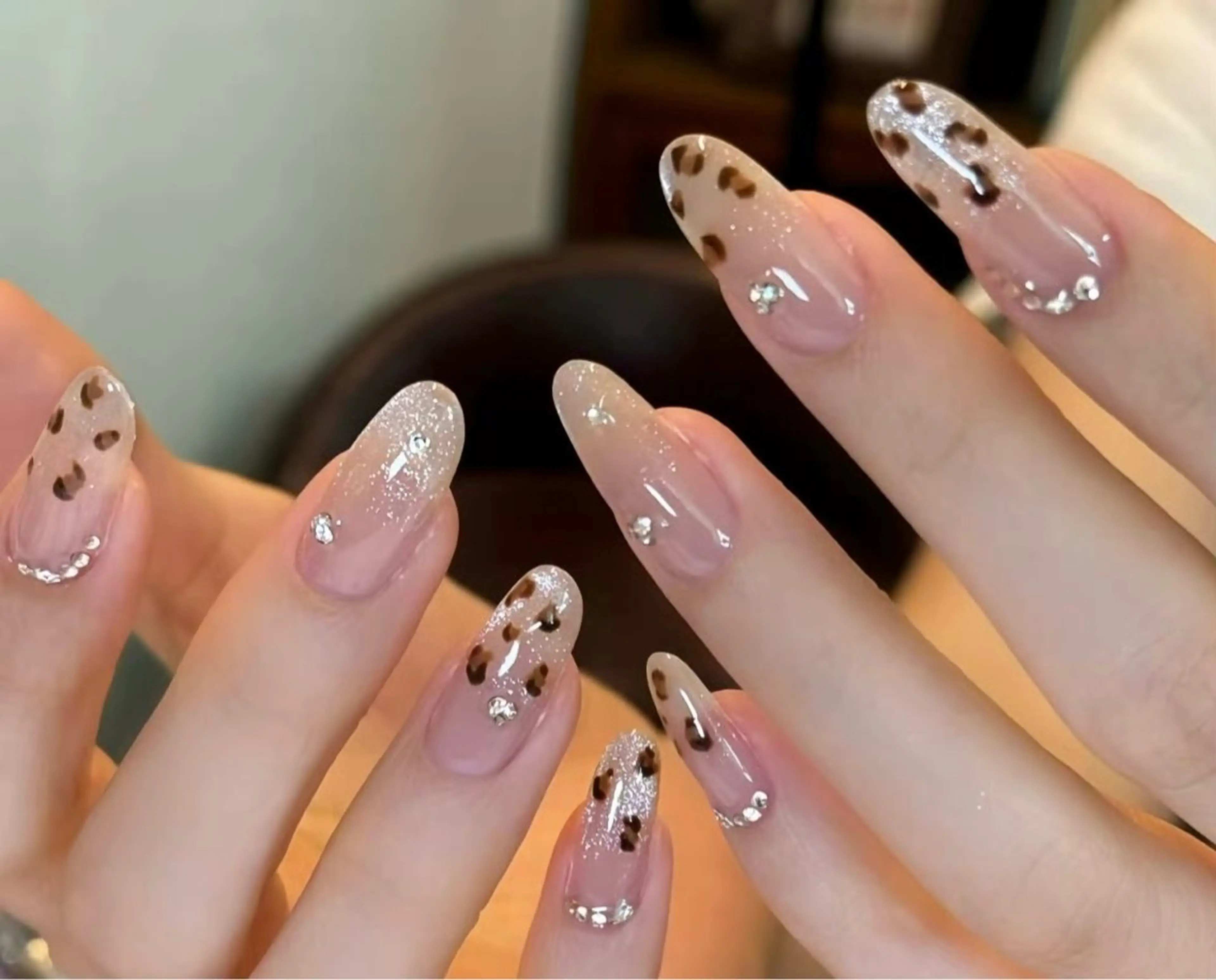 ネイル チークネイル 長さ出し フラッシュネイル フットネイル フレンチネイル Aina nail salonのネイルデザイン