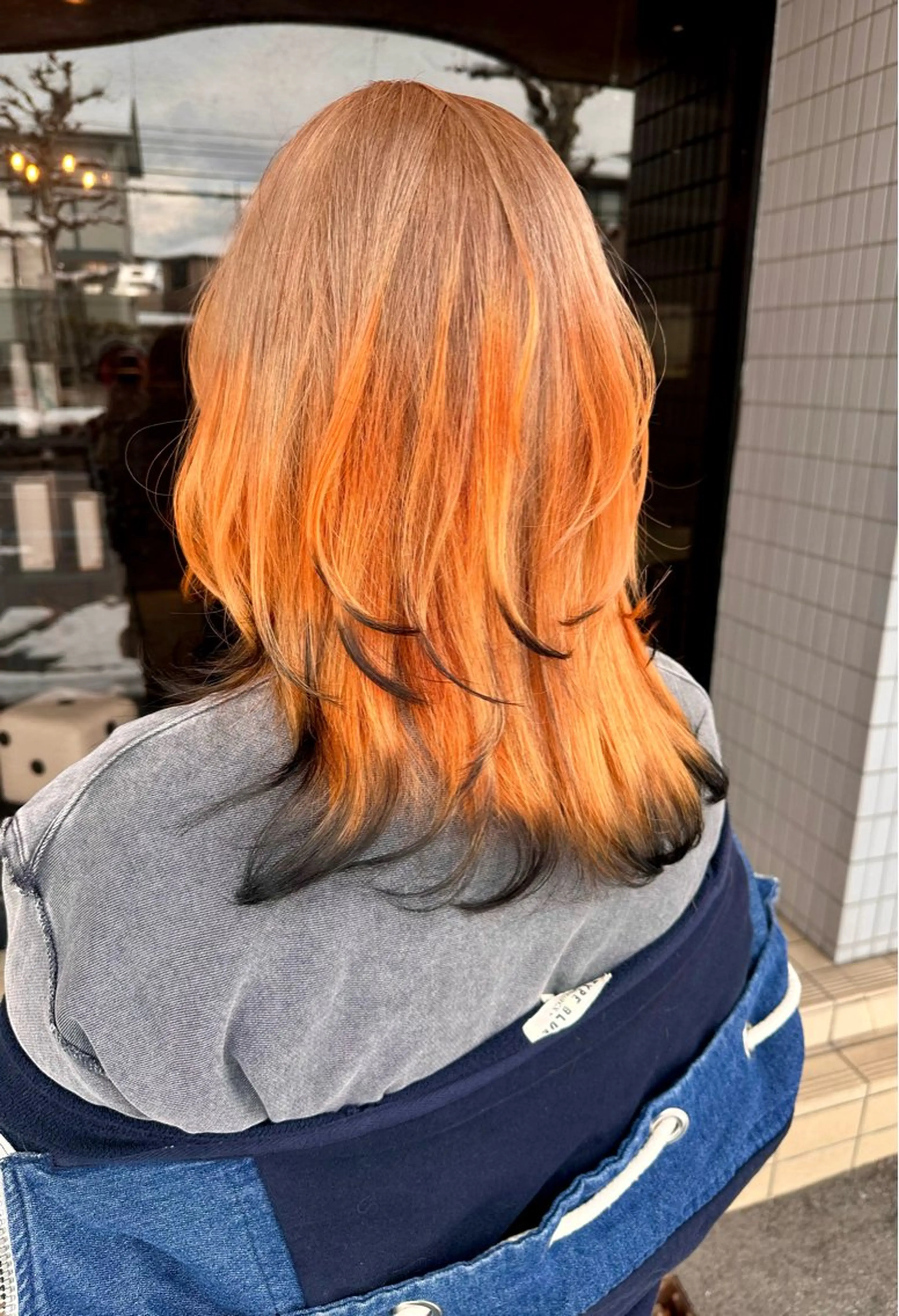 セミロング タカツド ユウキのヘアスタイル