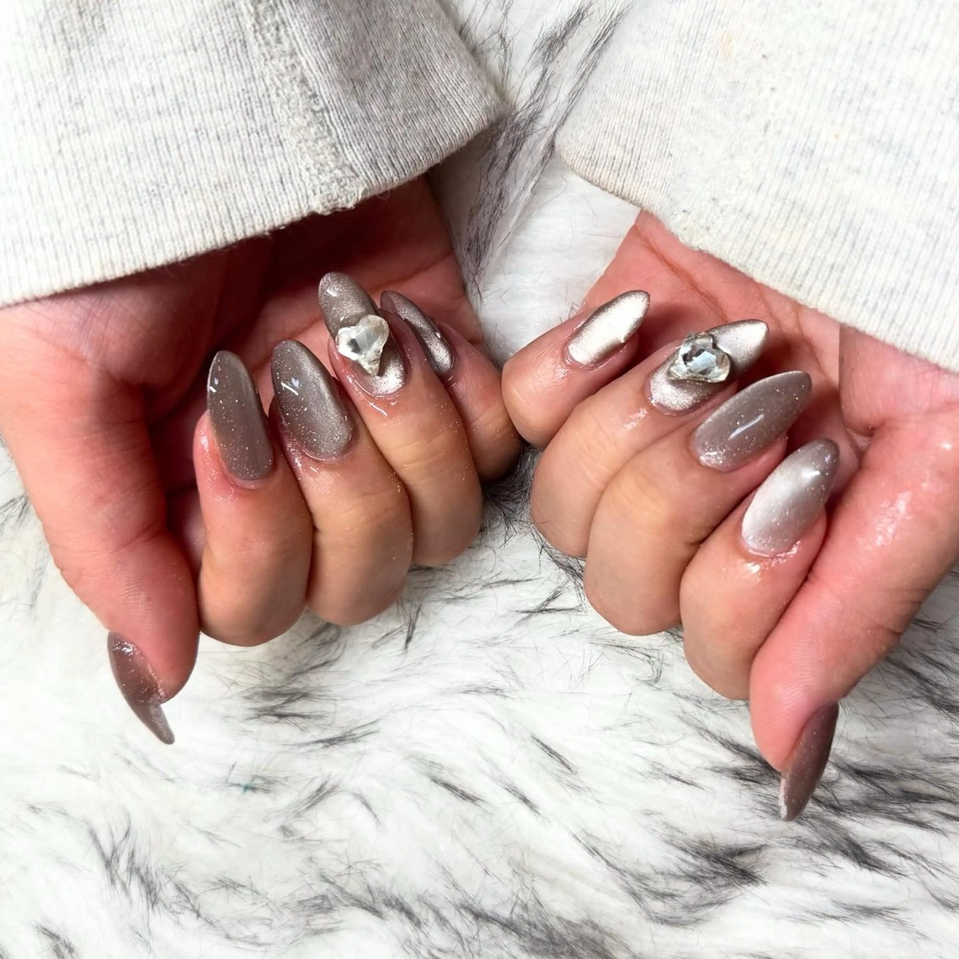 セミロング ハンドネイル mao .のネイルデザイン