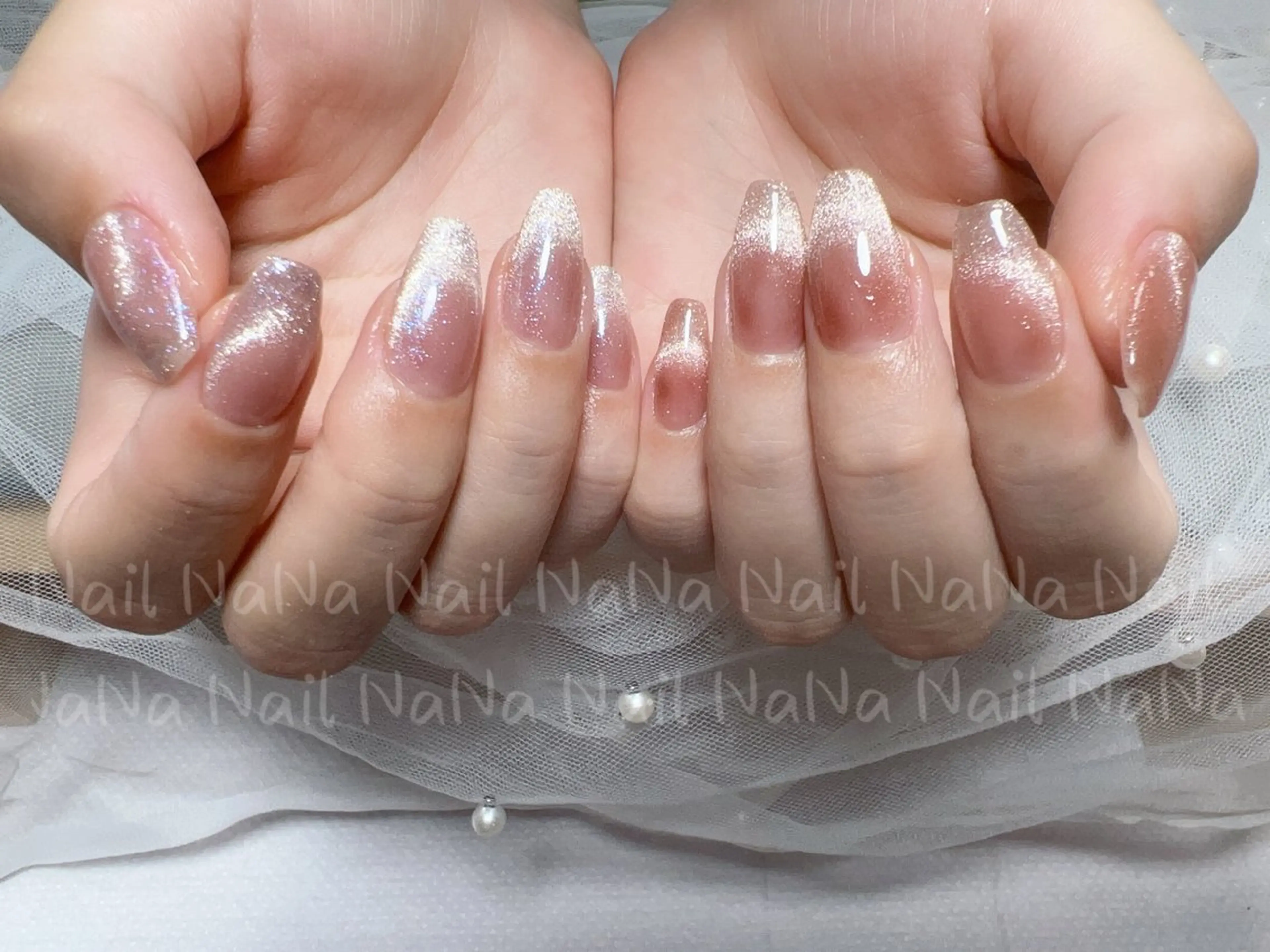 ミディアム カラー ネイル ハンドネイル Nail NaNaのネイルデザイン
