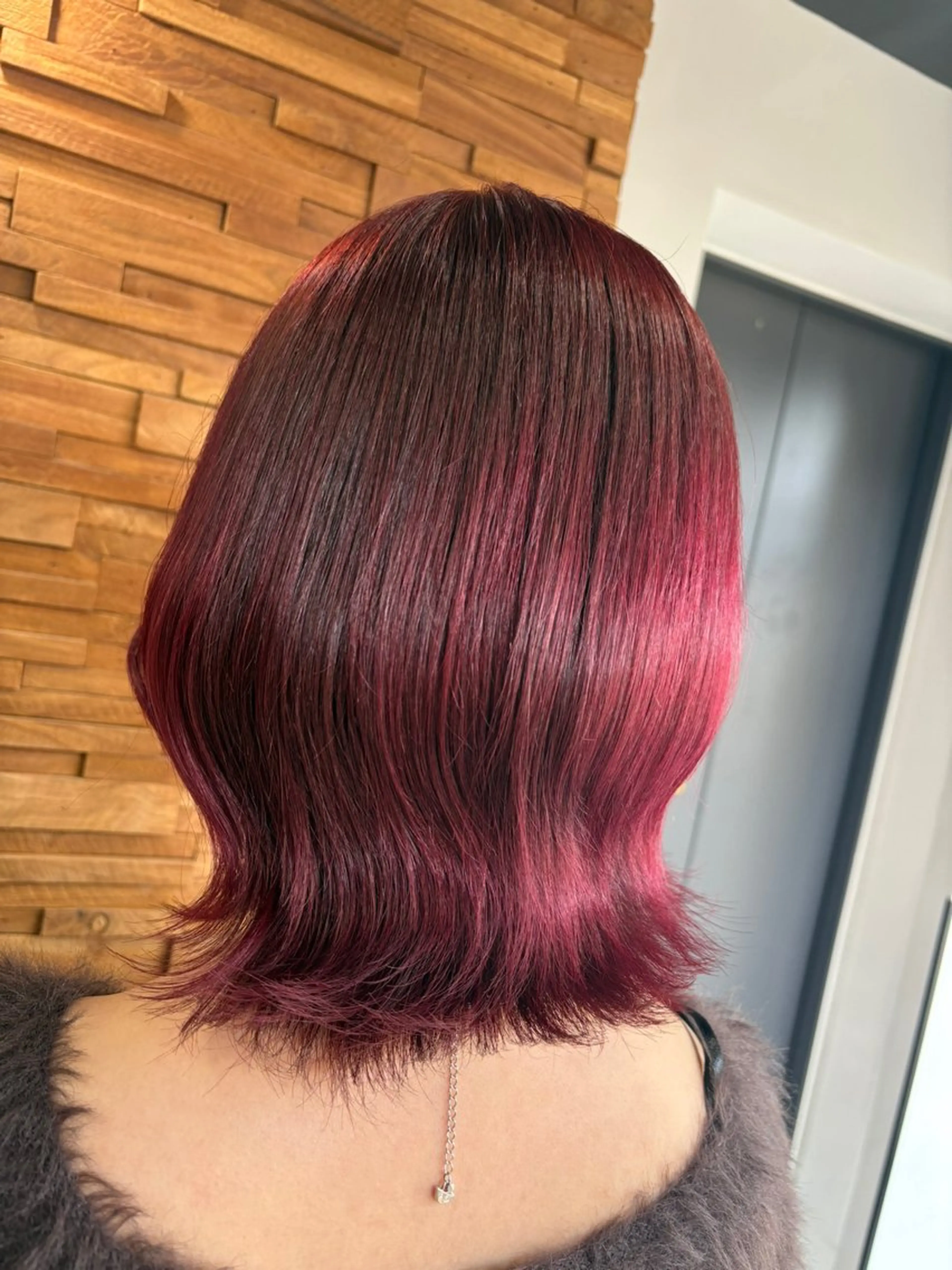 ミディアム カット ヘアカラー トリートメント 横浜/あゆみ/ エクステ特化のヘアスタイル