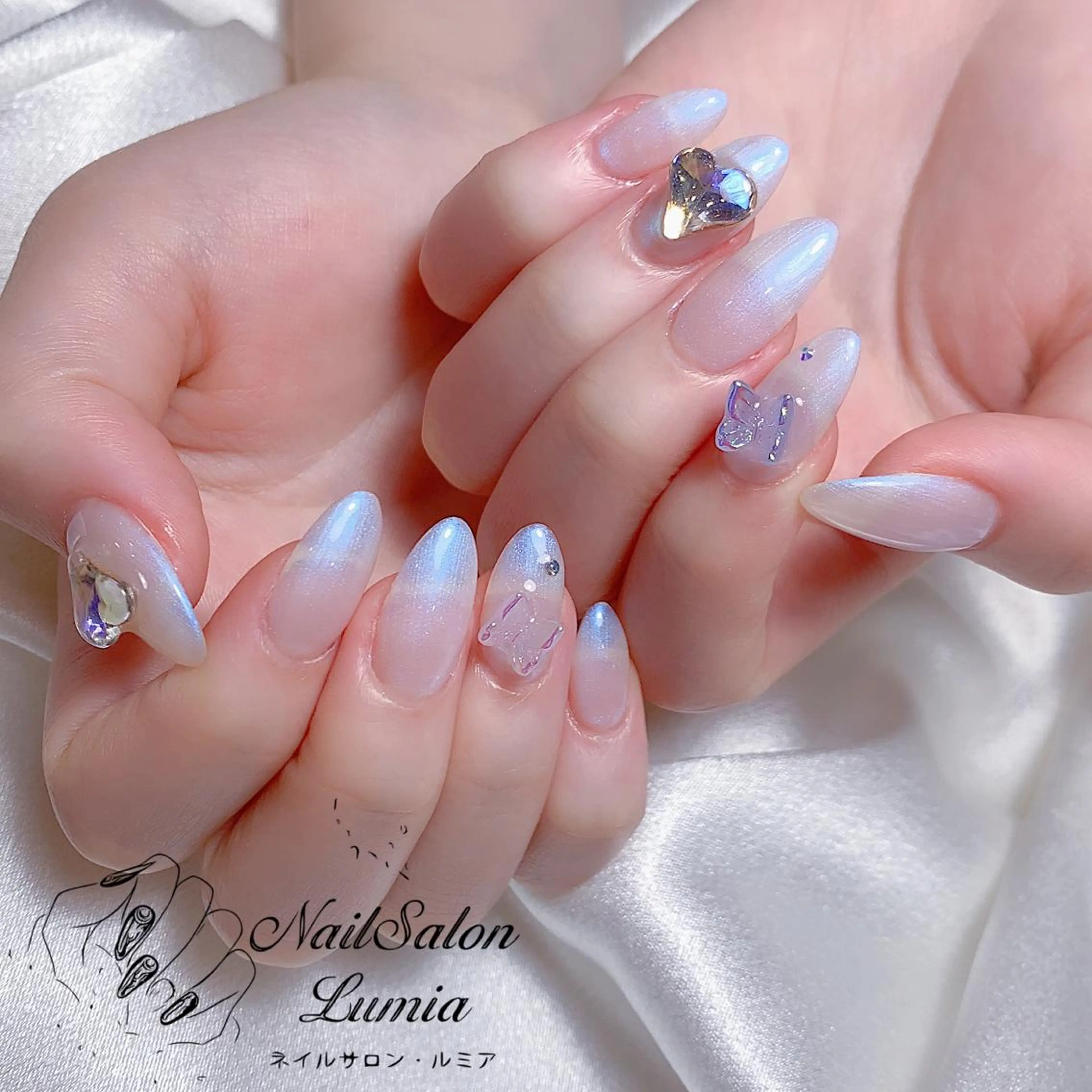 ネイル ハンドネイル ネイルサロン ルミア Lumia 店長のネイルデザイン